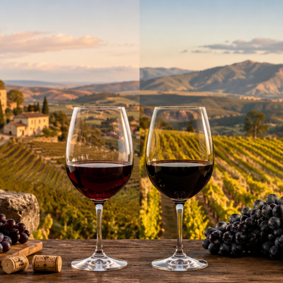 Old World vs. New World Wine Explained: Why They Taste Different (Beginner's Guide)