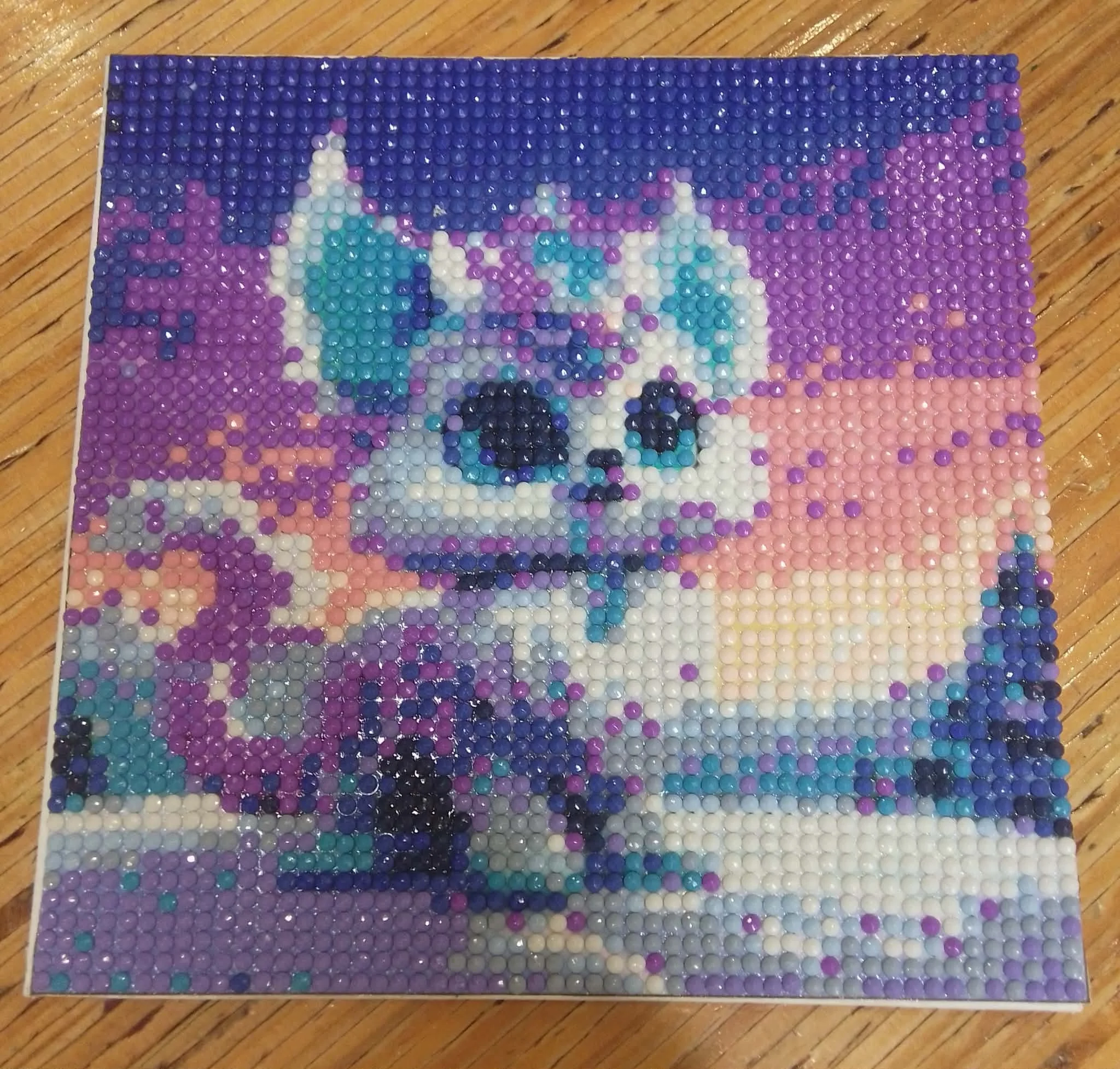 No. 99 - Diamond Art On Flat Canvas