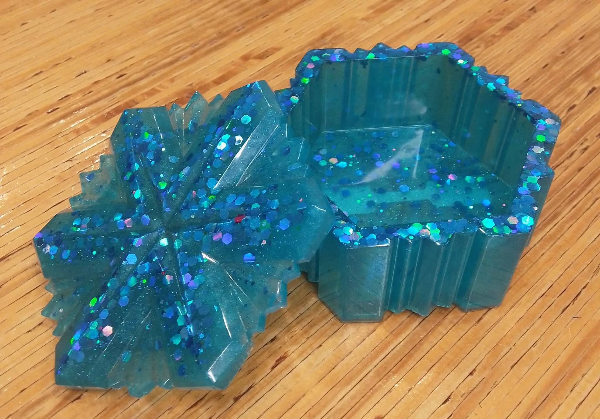 No. 64- Resin Snowflake