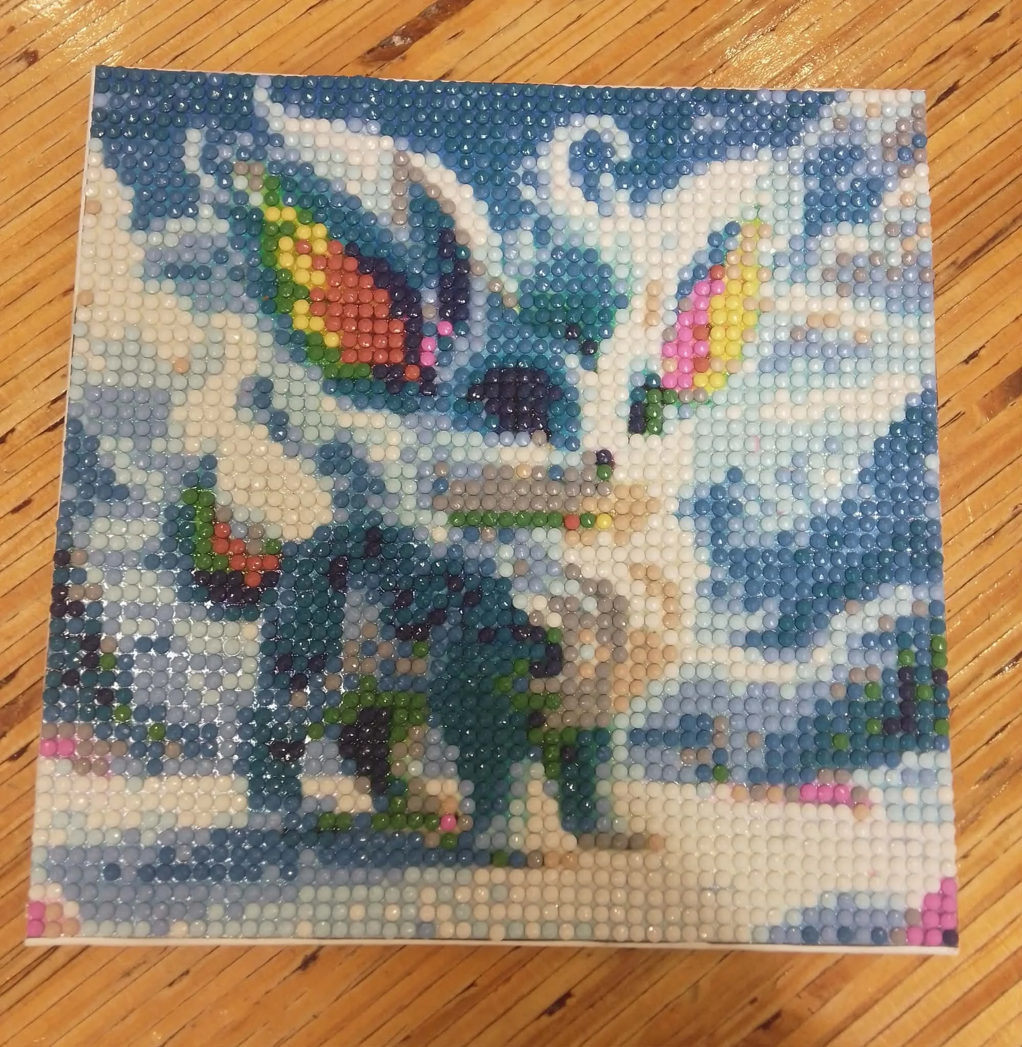 No. 101 - Diamond Art On Flat Canvas