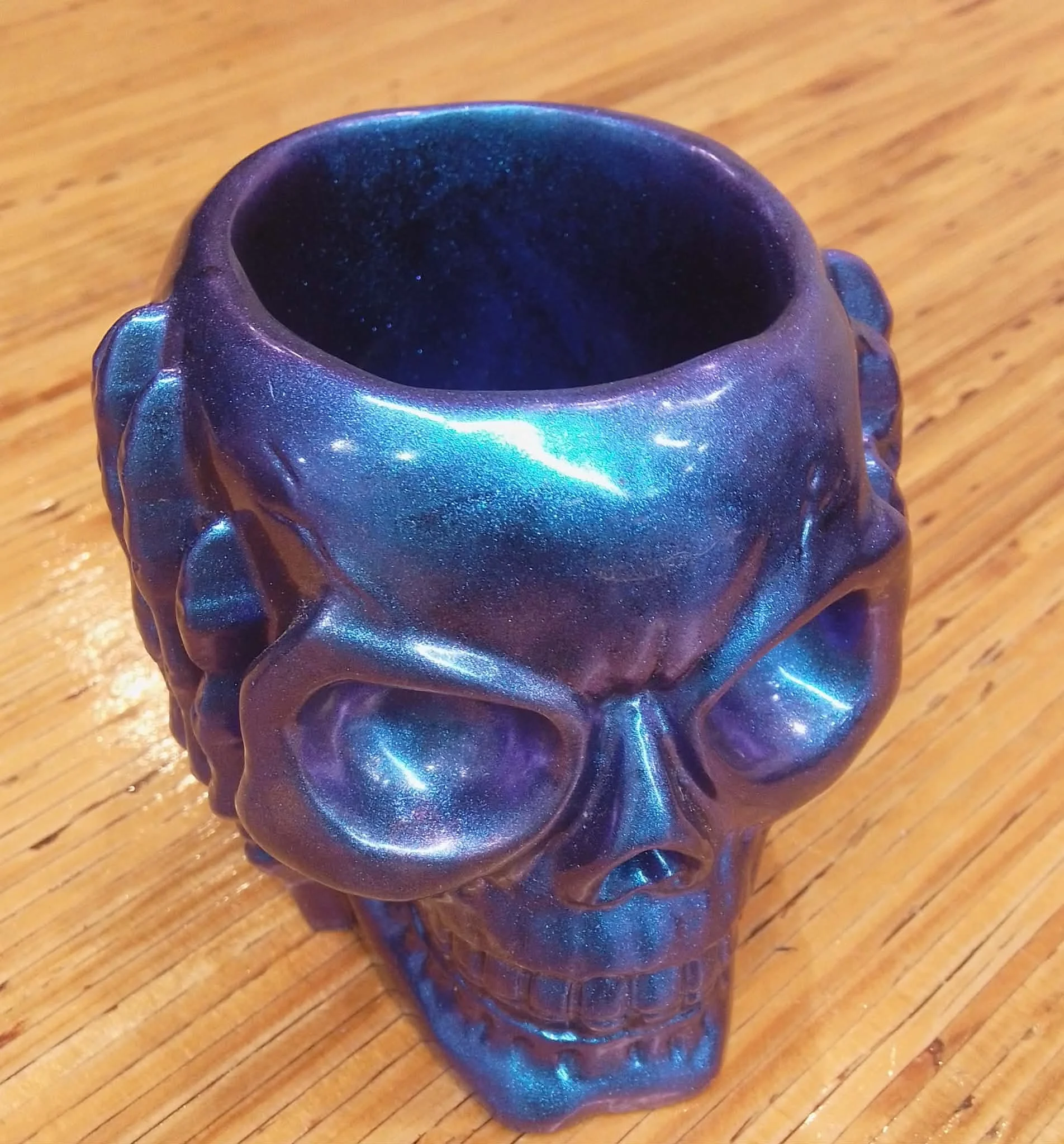 No. 58 - Skull Resin Trinket Box
