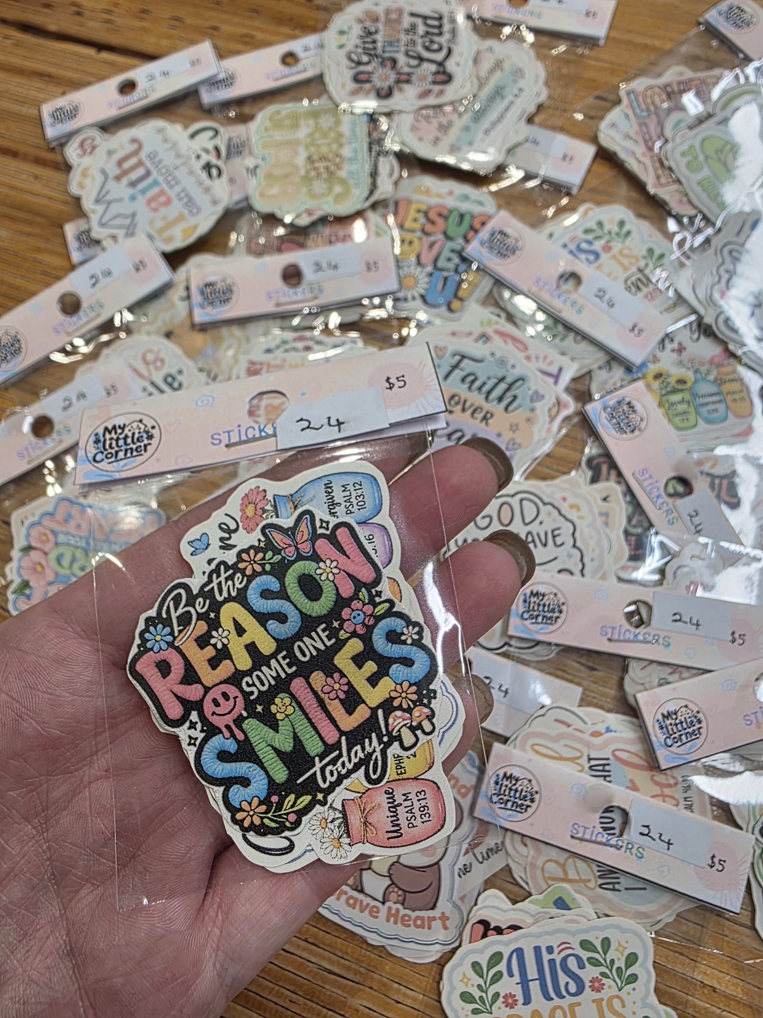 Stickers - 6 in a pack
