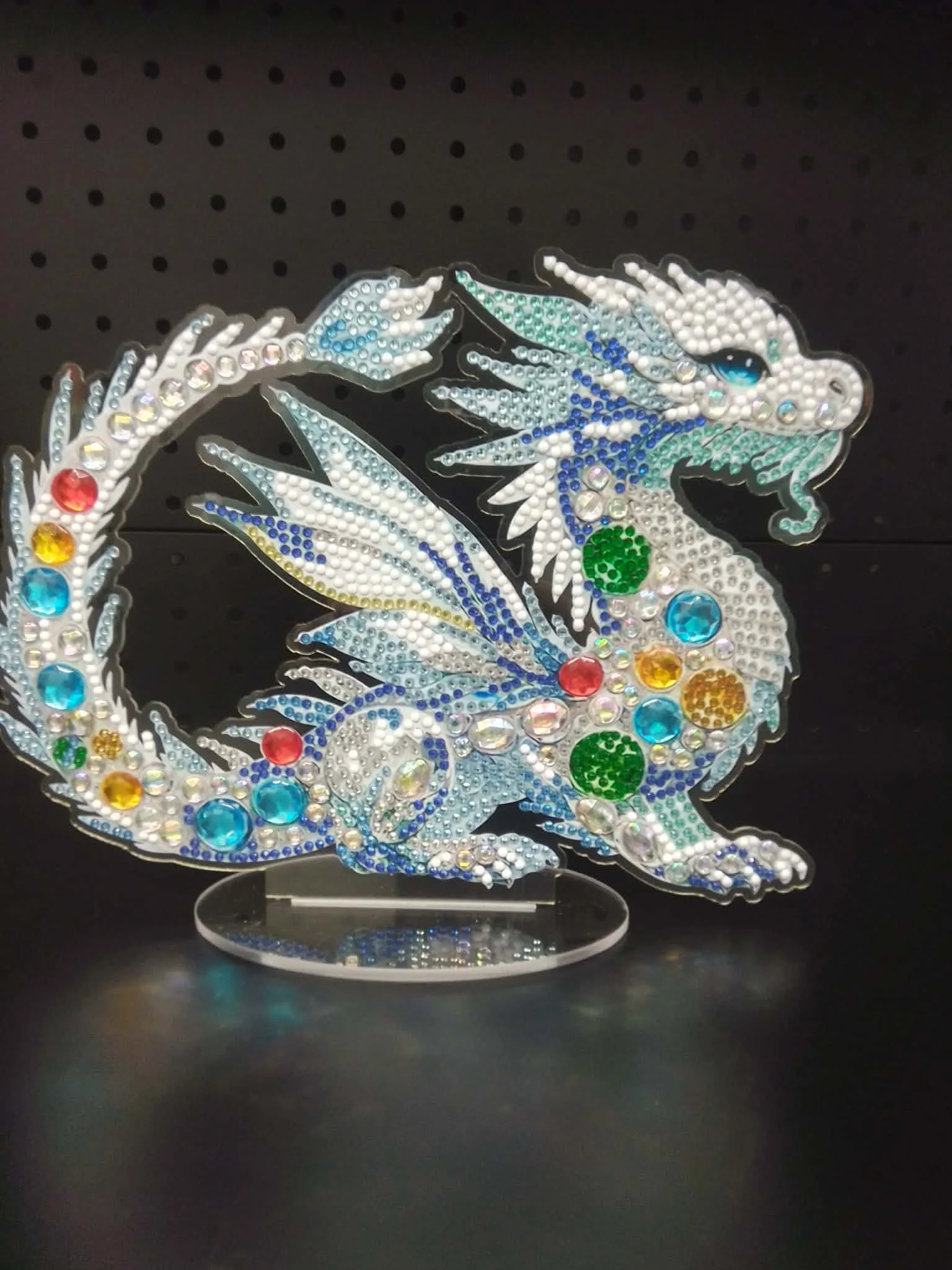 No. 109 - Dragon Diamond Art On Stand