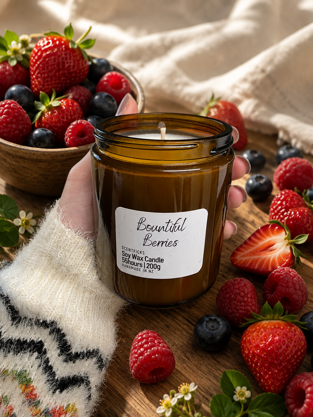 Soy Candle Bountiful Berries 200g