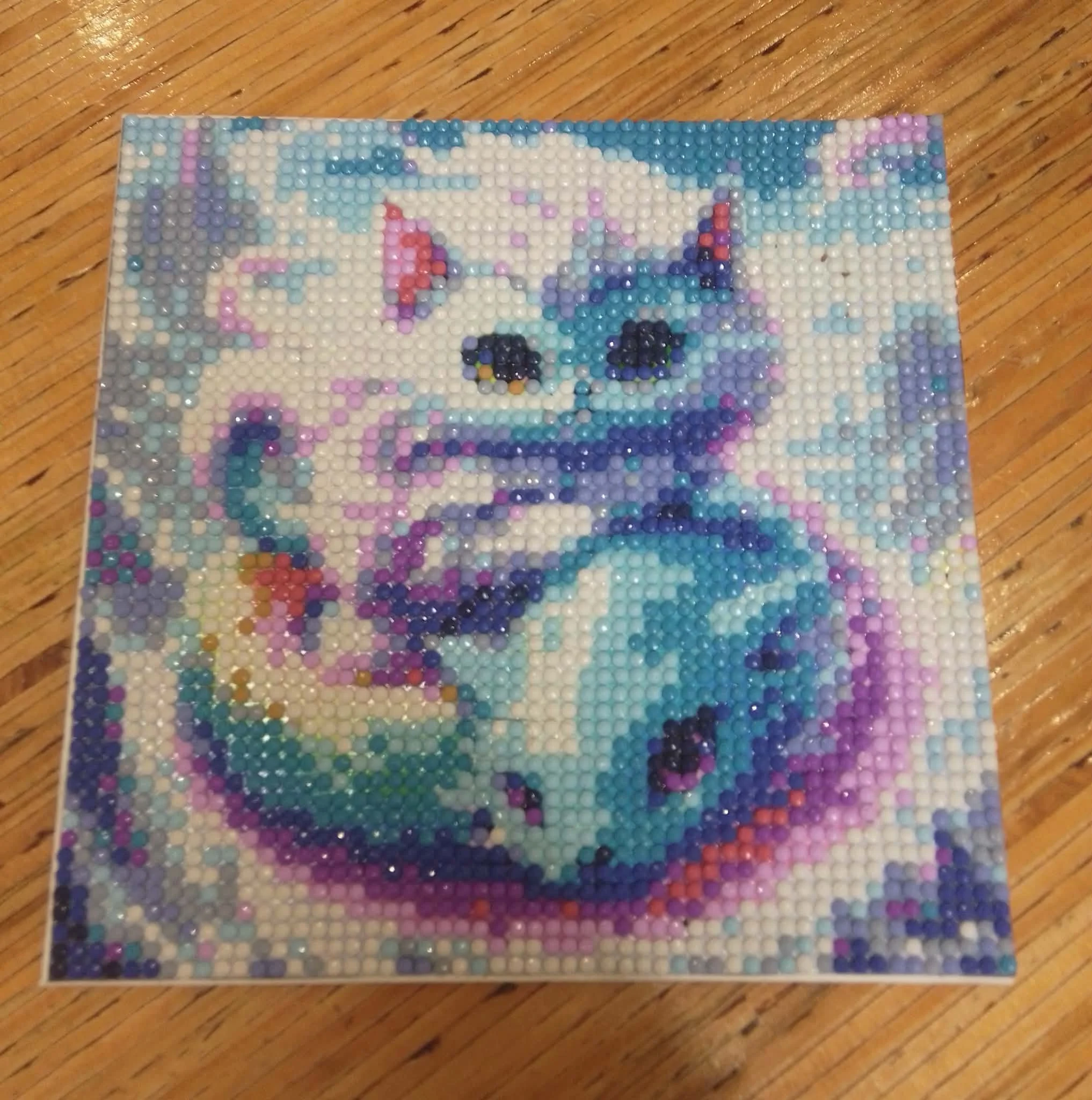 No. 98 - Diamond Art On Flat Canvas