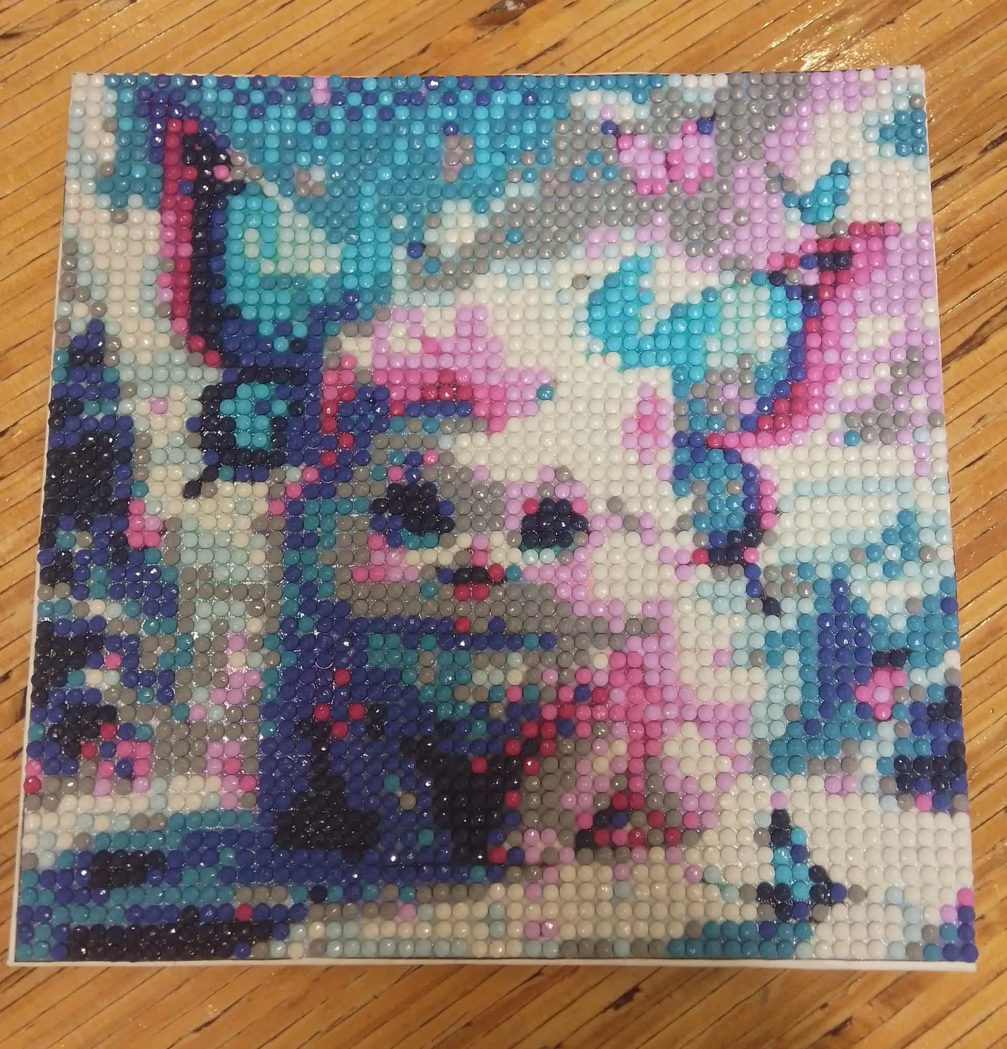 No. 100 - Diamond Art On Flat Canvas