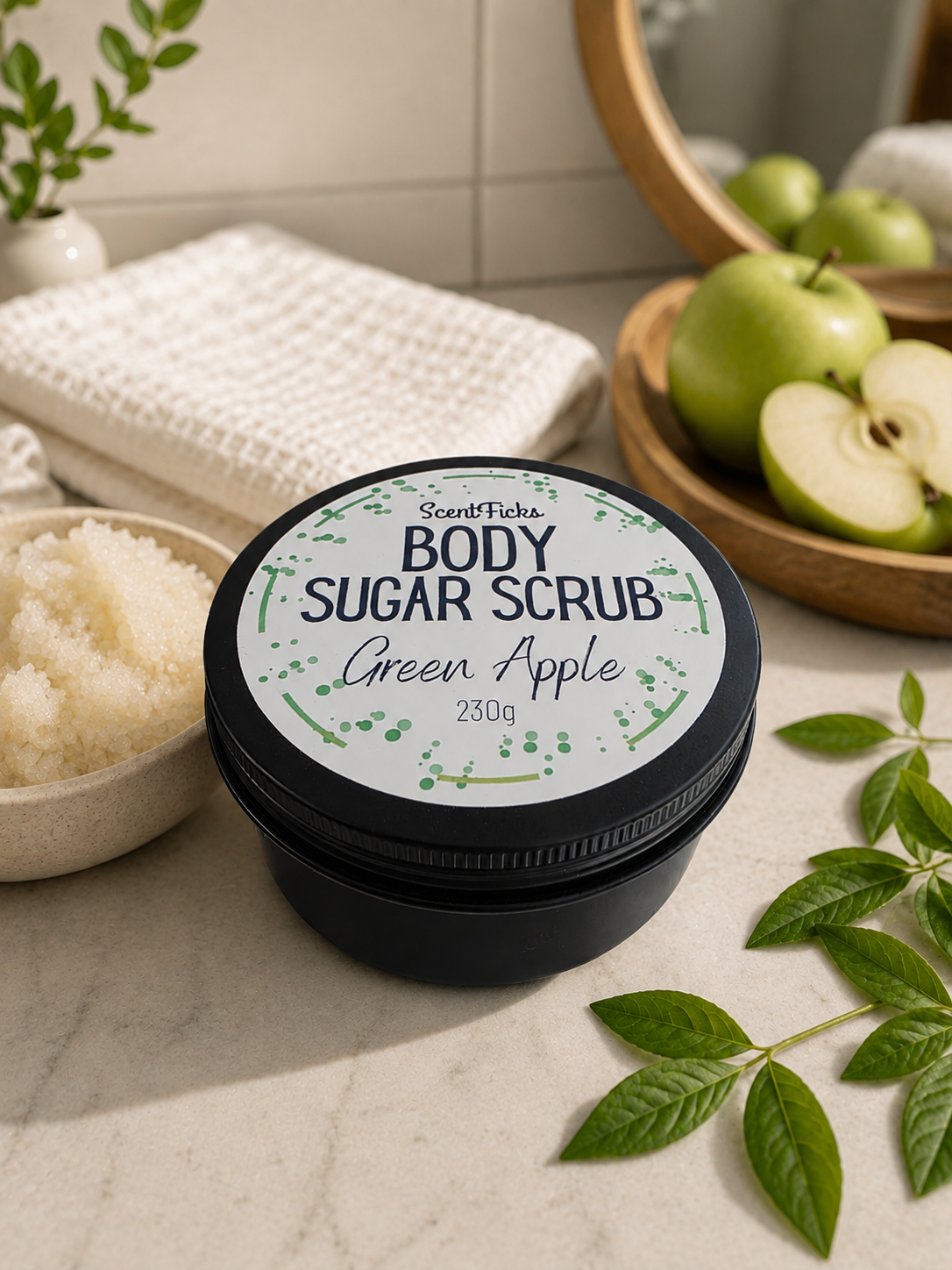 Body Sugar Scrub Apple 230g