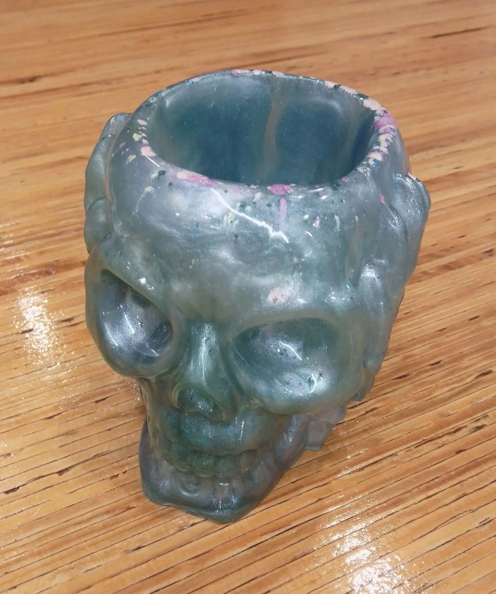 No. 56 - Skull Resin Trinket Box