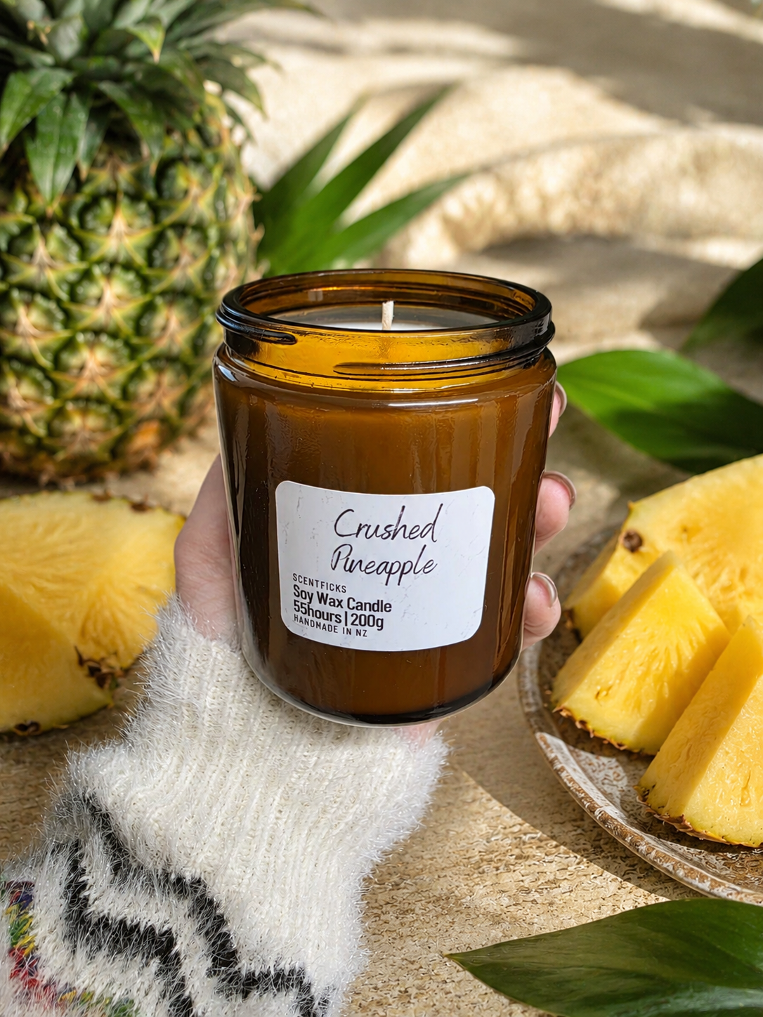 Soy Candle Crushed Pineapple 200g