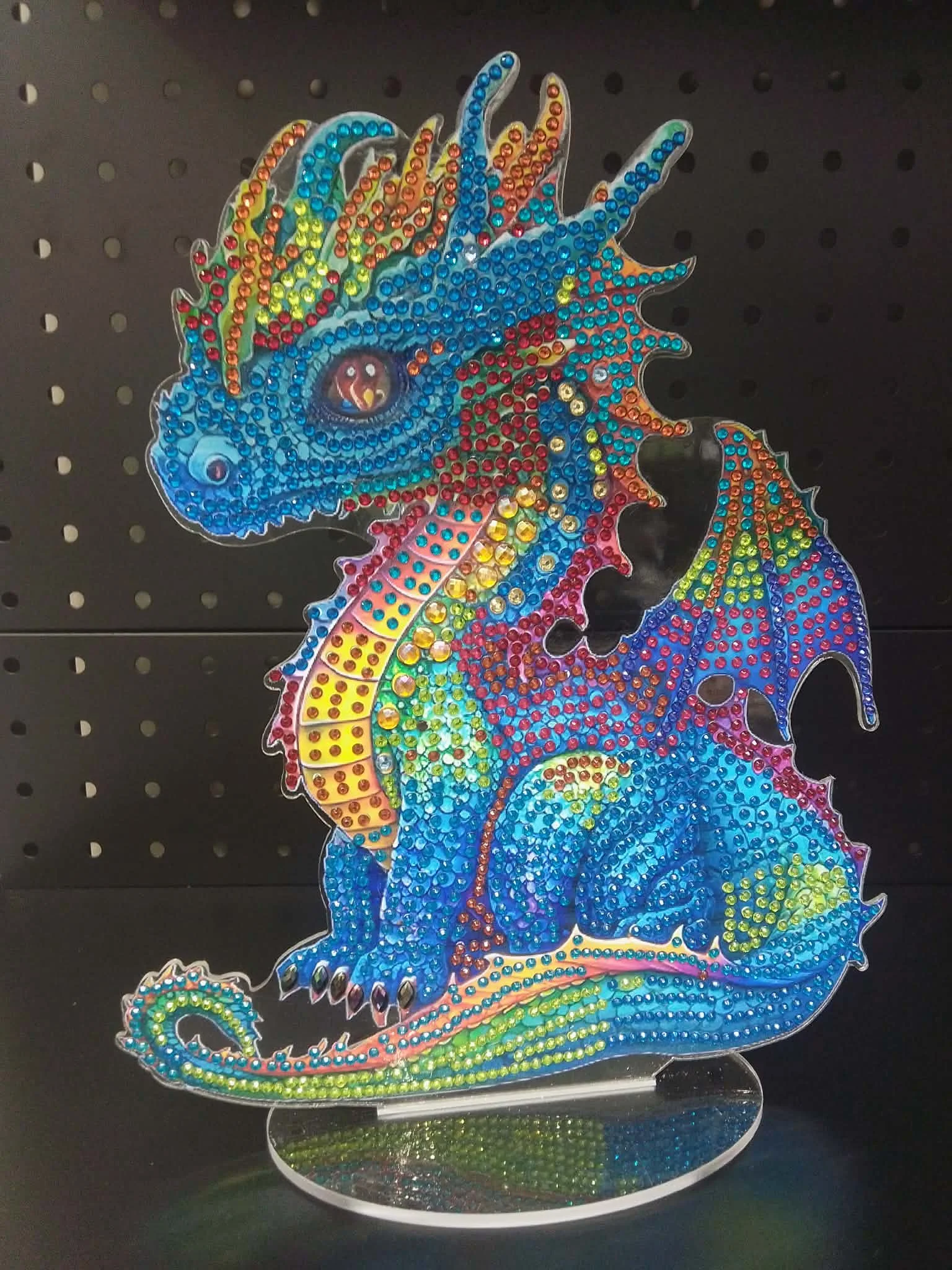 No. 107 - Dragon Diamond Art On Stand