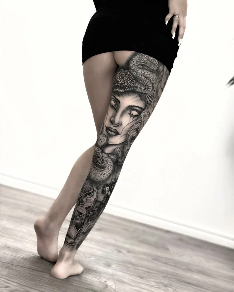 Robin Spitschan Black and Gray Tattoo Artist Raleigh North Carolina