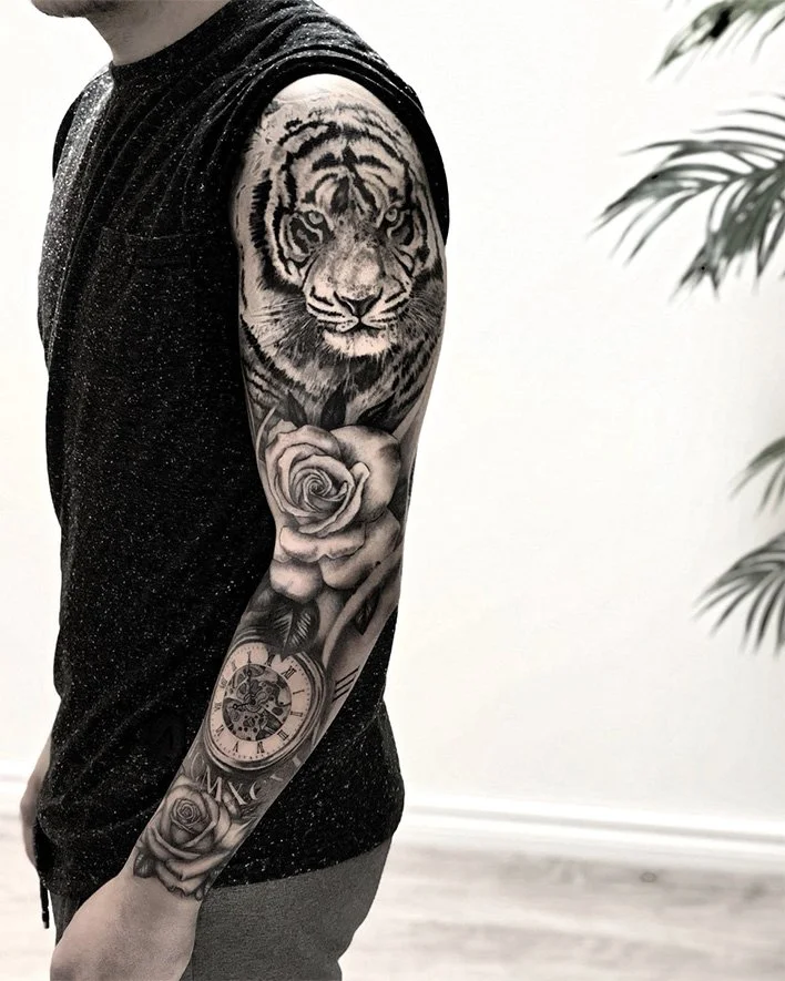 Robin Spitschan Black and Gray Tattoo Artist Raleigh North Carolina