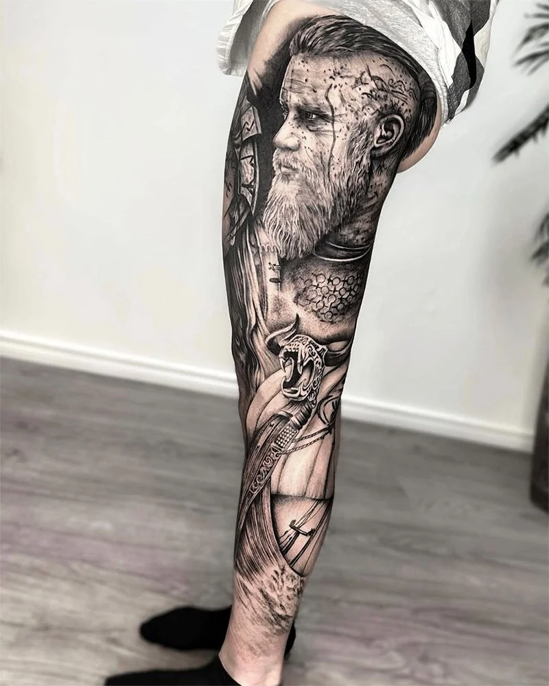 Robin Spitschan Black and Gray Tattoo Artist Raleigh North Carolina