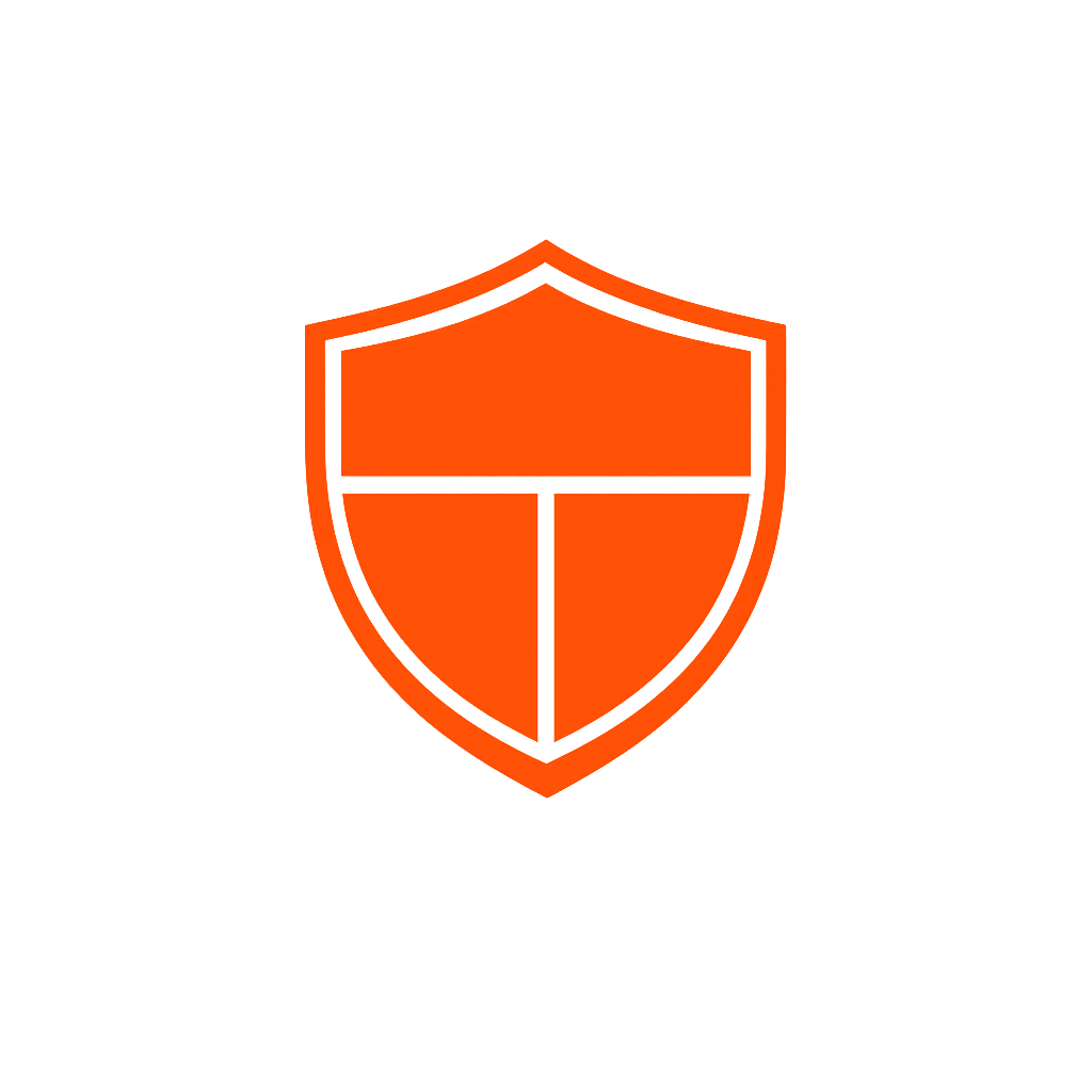 Shield icon representing strength and durability.