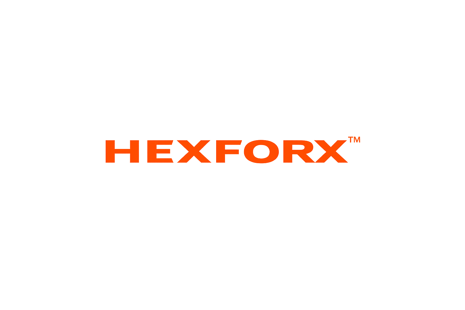 HEXFORX logo in orange