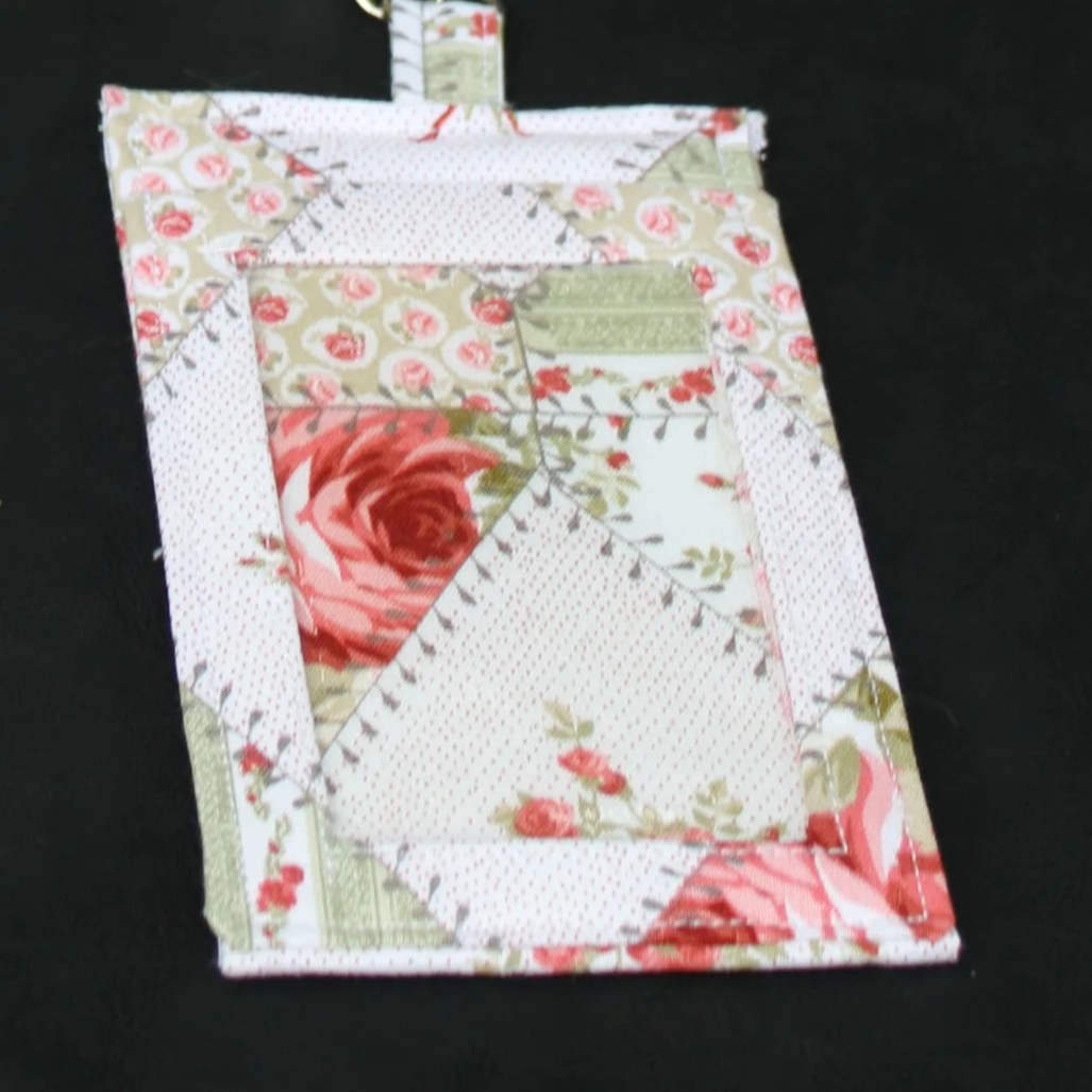 Charity Scrunch Lanyard with Badge Holder