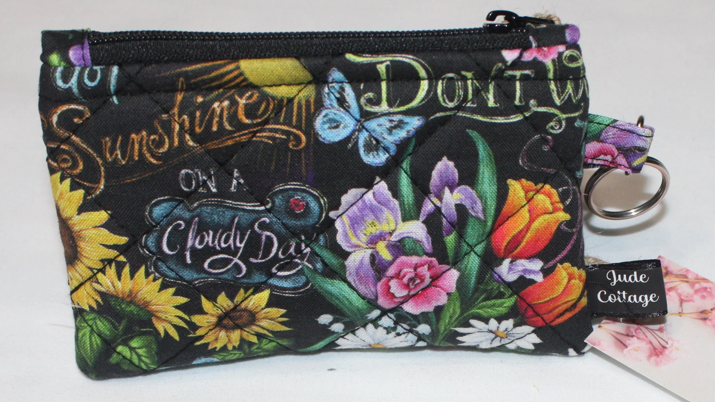 You Are My Sunshine Keychain Wallet