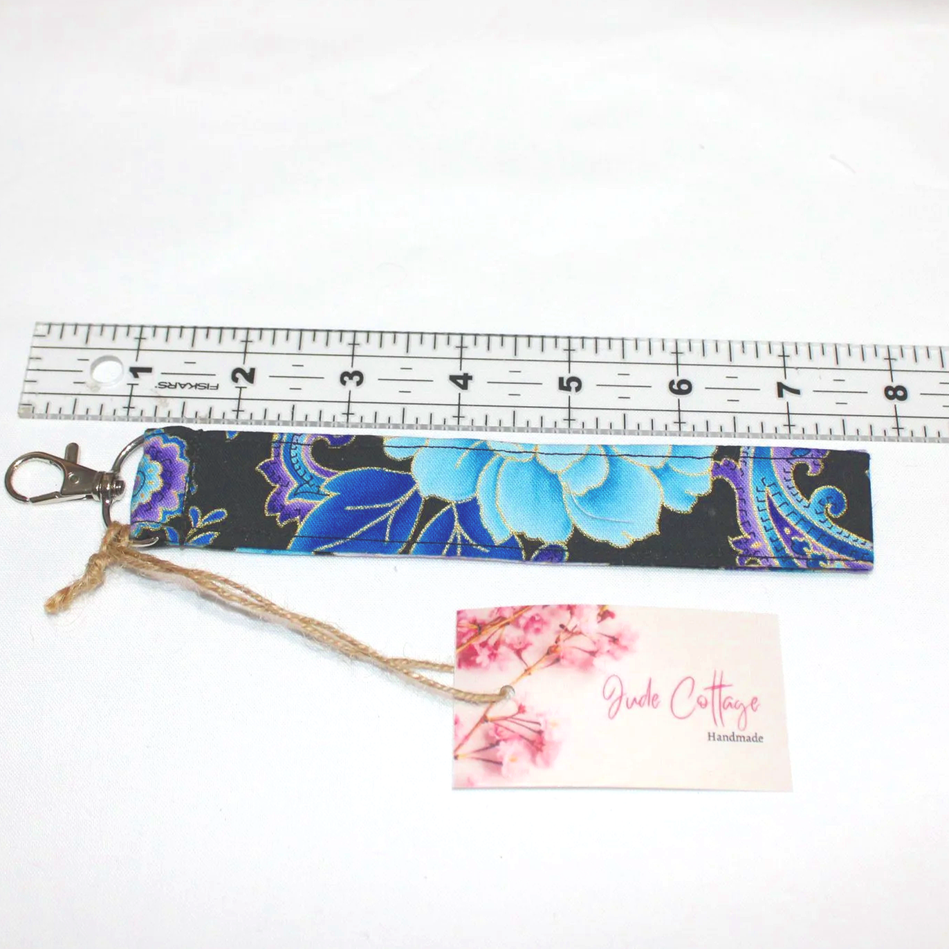 Twilight Paisley Wristlet