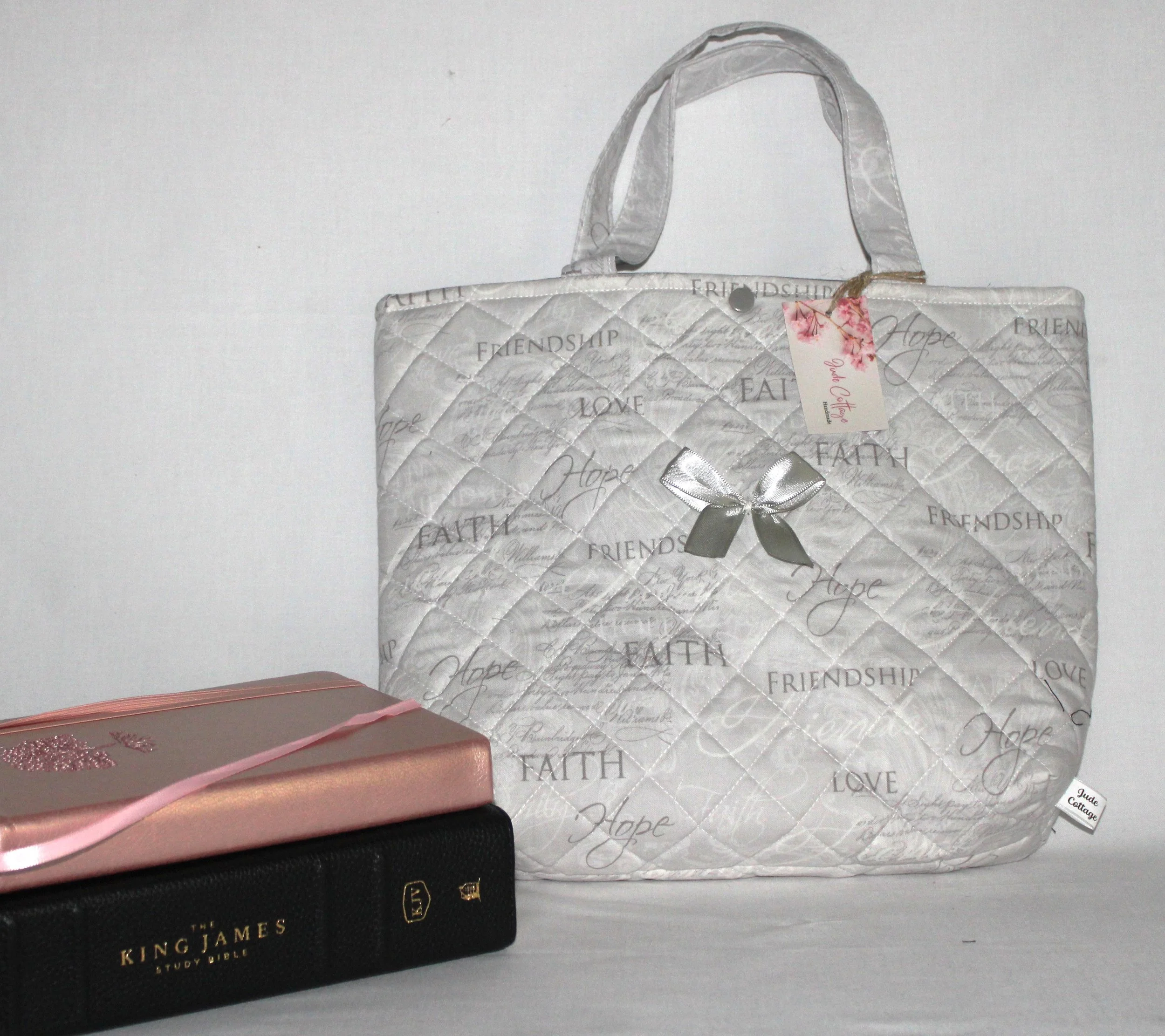 Faith Hope Love Bible Sleeve