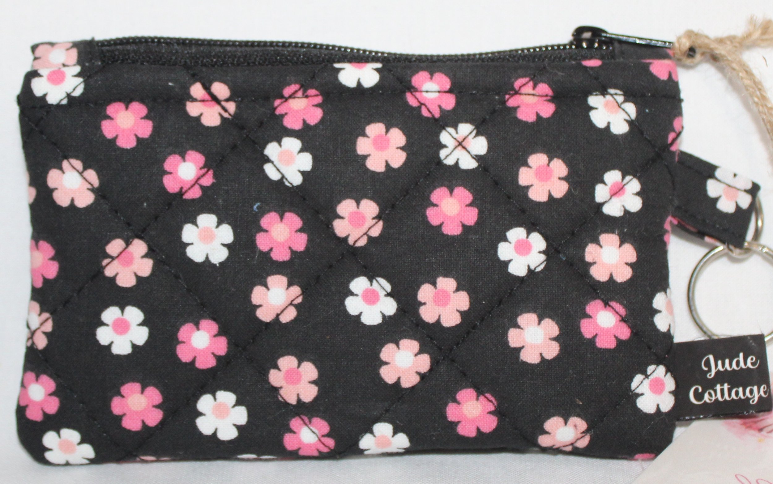 Ditzi Pink Keychain Wallet