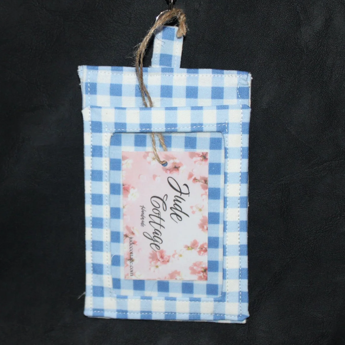 Annabeth Scrunch Lanyard with Badge Holder