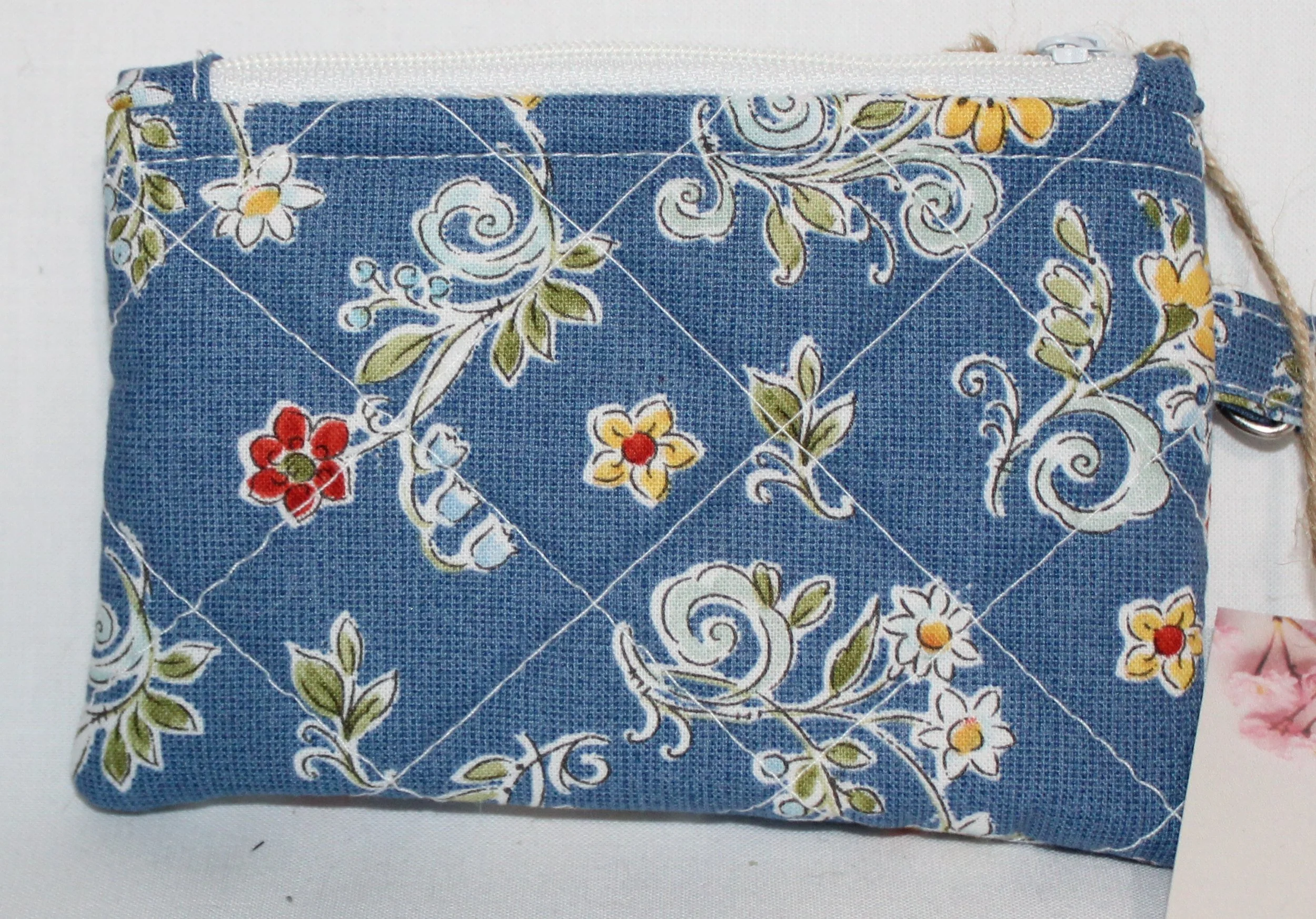 Liberty Blue Keychain Wallet