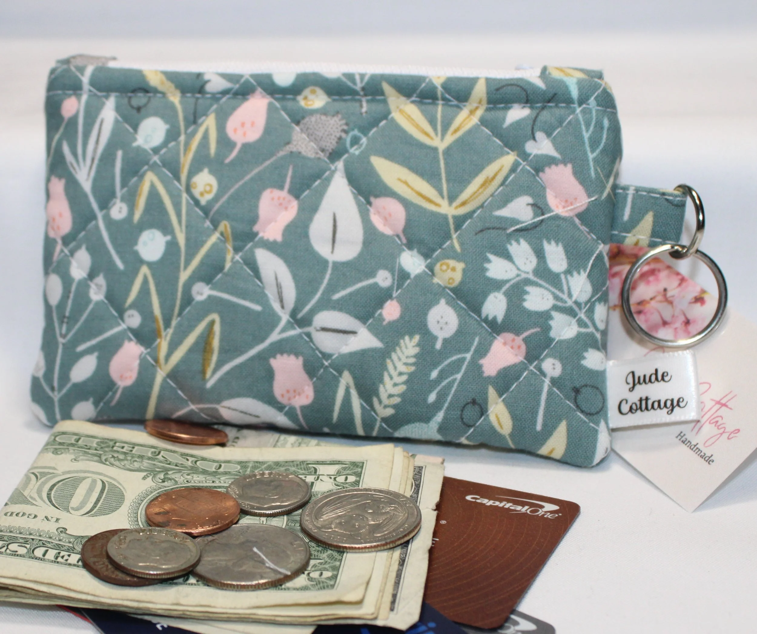 Meadow Breeze Keychain Wallet