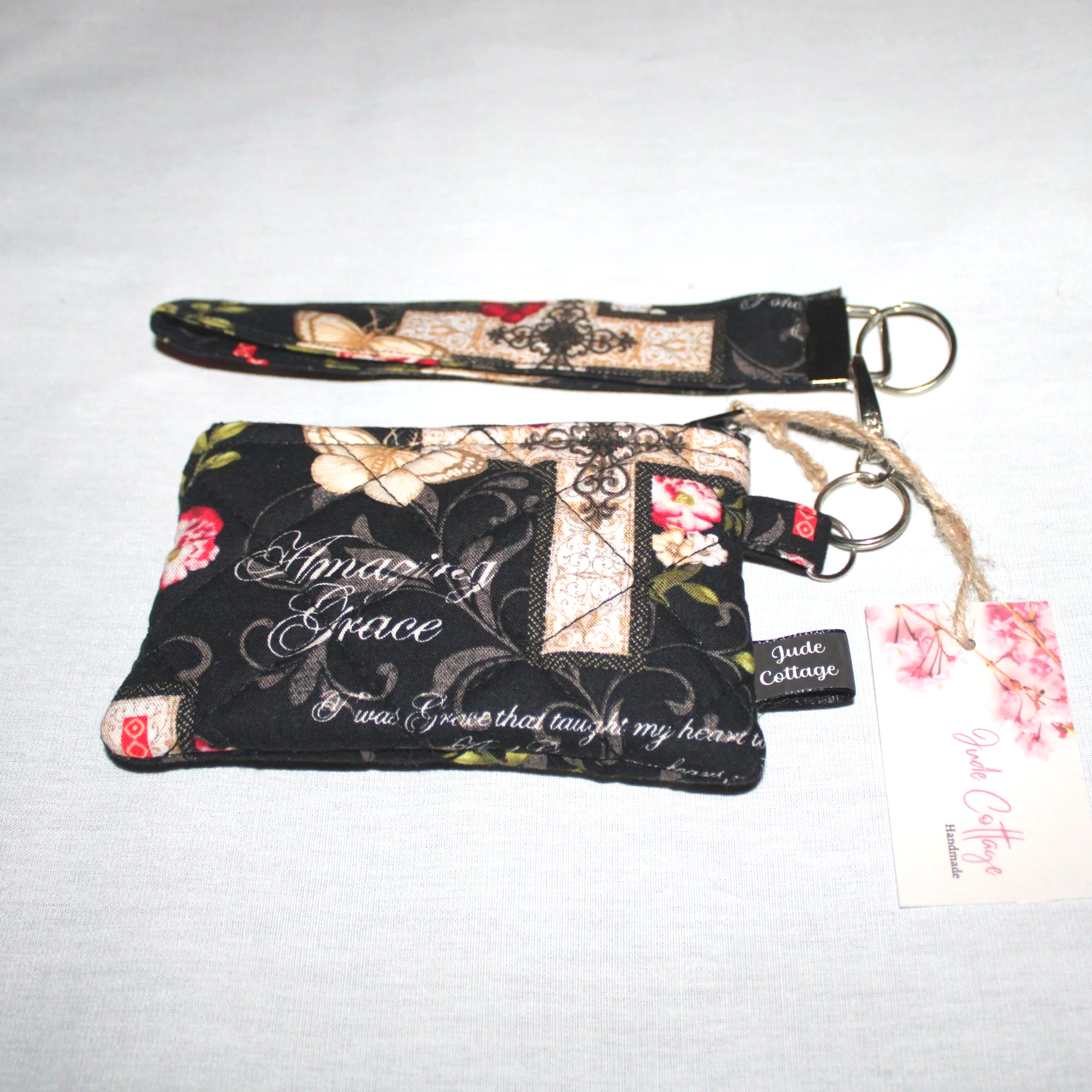 Amazing Grace Keychain Wallet Set