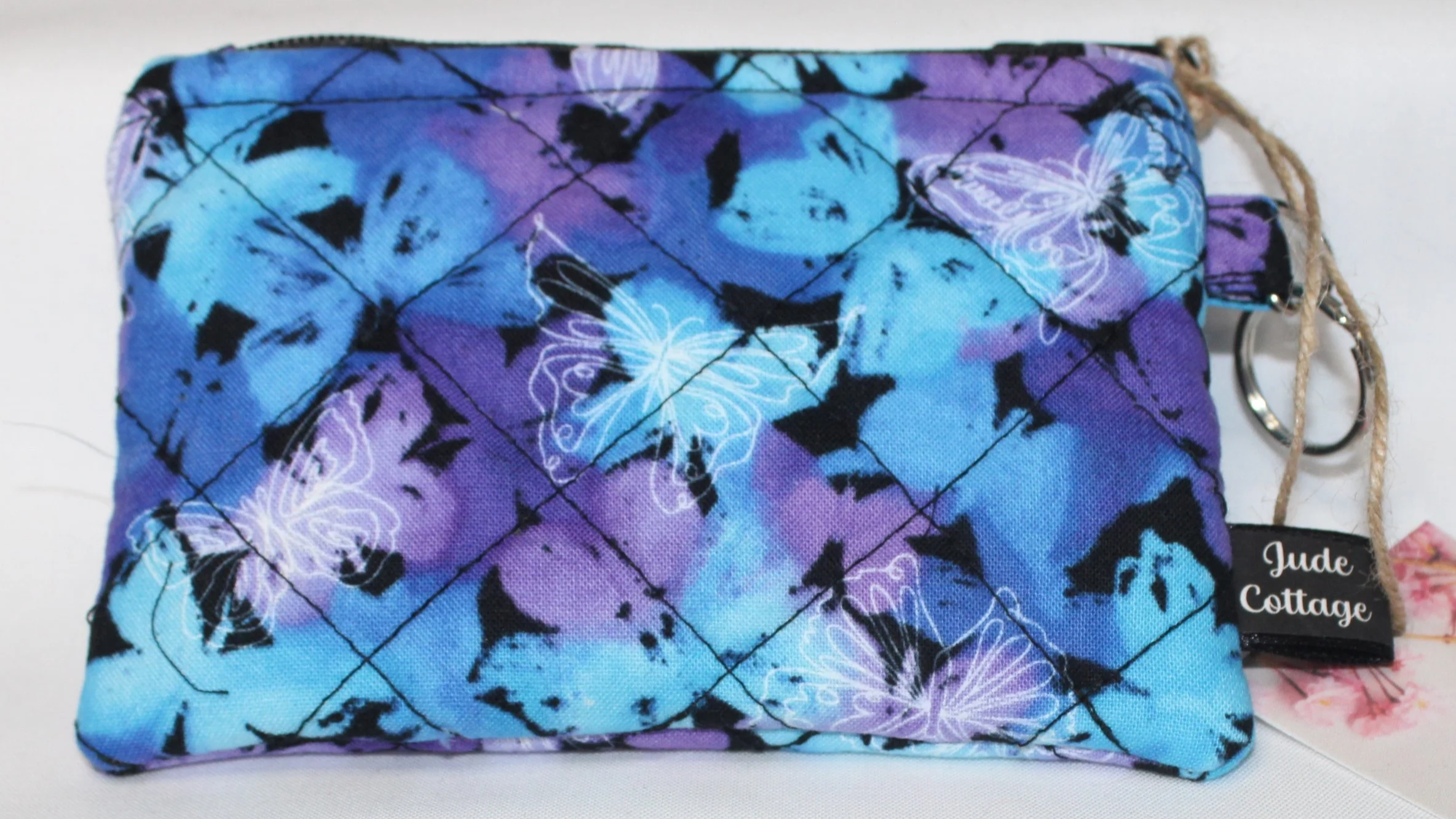 Butterfly Mist Keychain Wallet