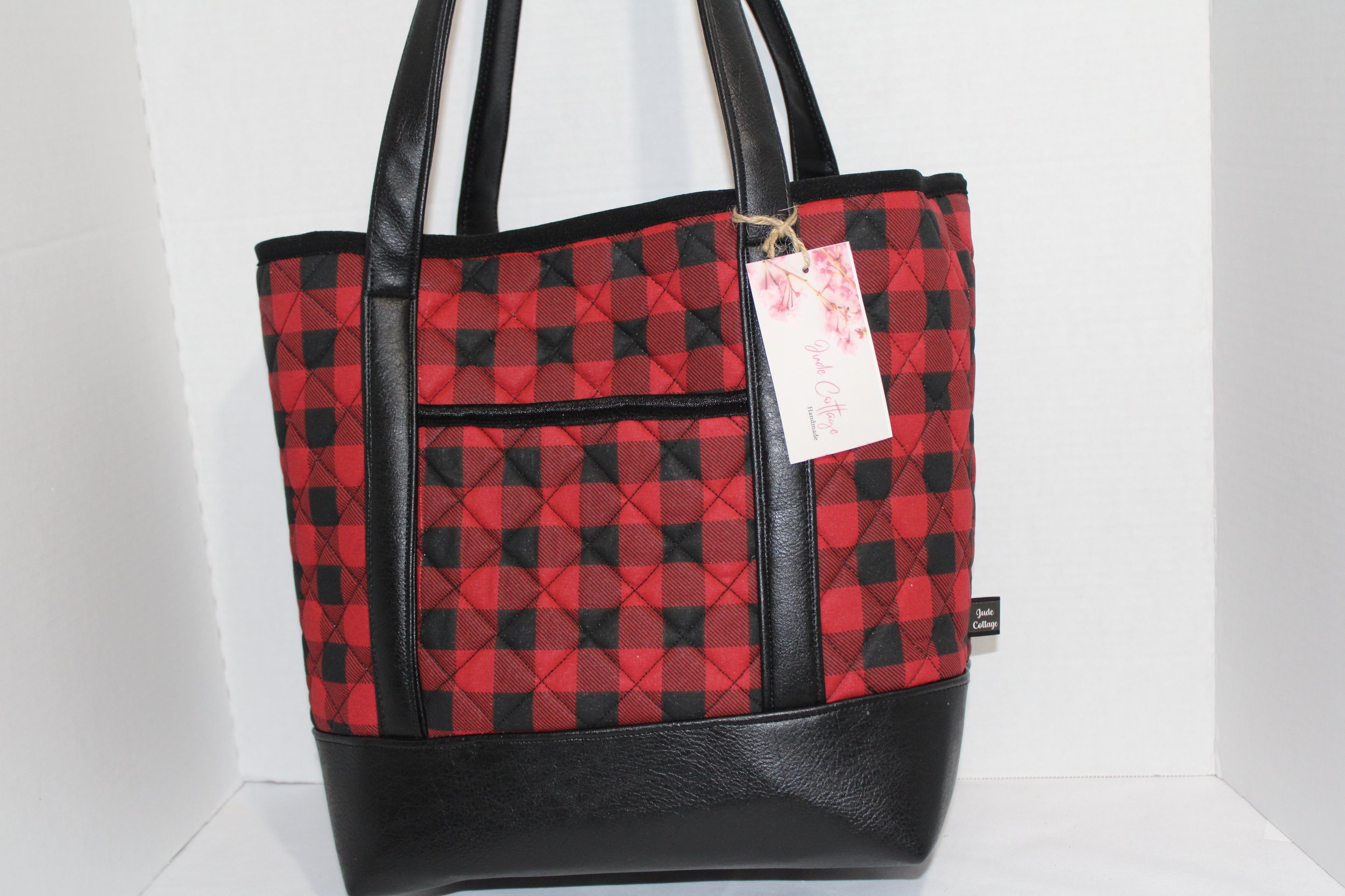 Buffalo Red Medium Tote Bag
