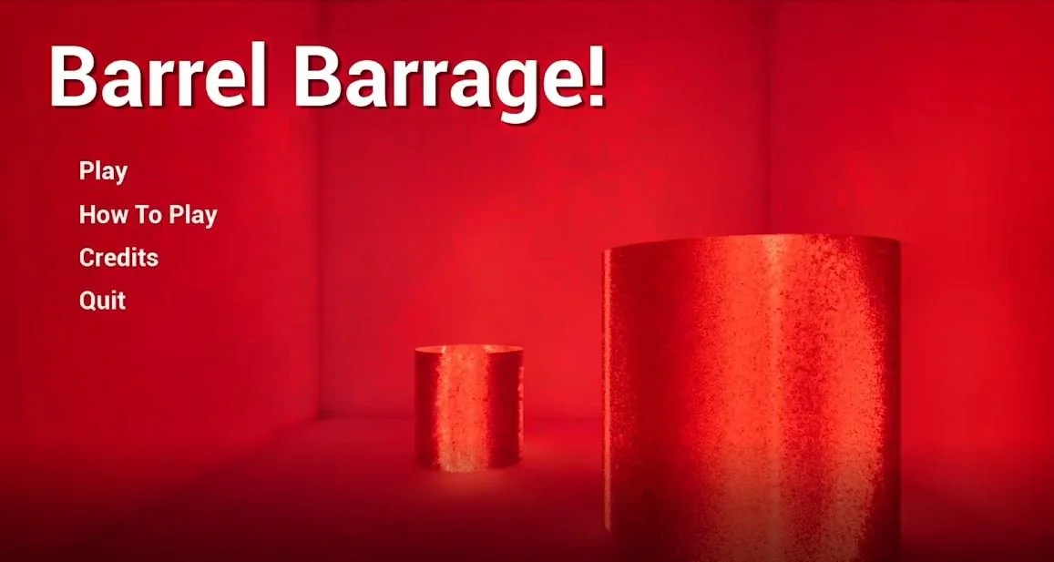 Barrel Barrage! FPS sandbox