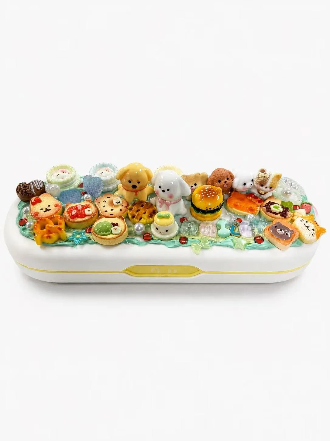 Cream Glue Pencil Box