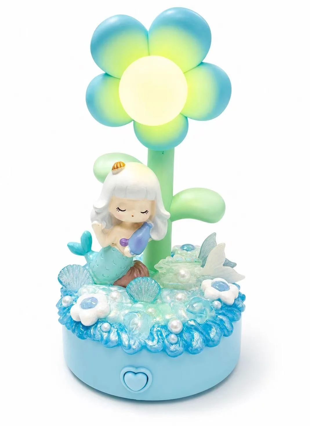 Cream Glue Flower Light