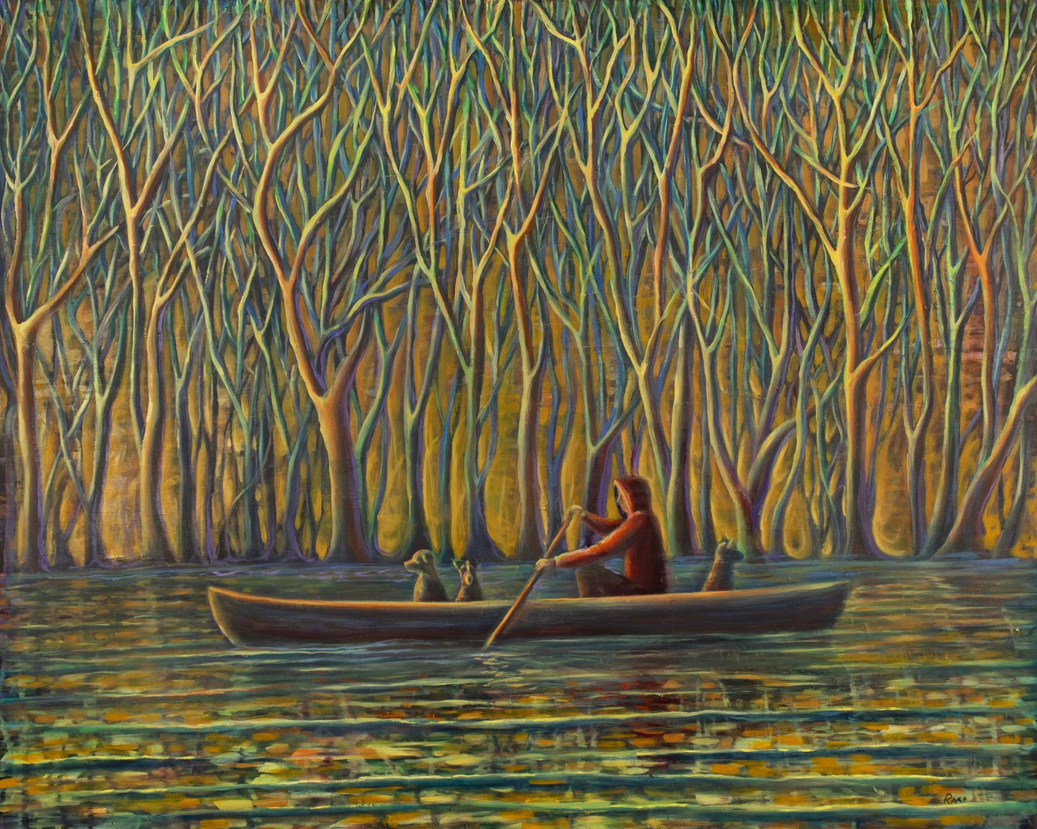 Journey, Oil on canvas, 48x60