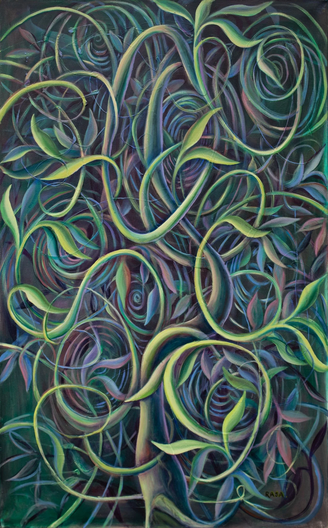 Tree of life, Oil on canvas, 40x30