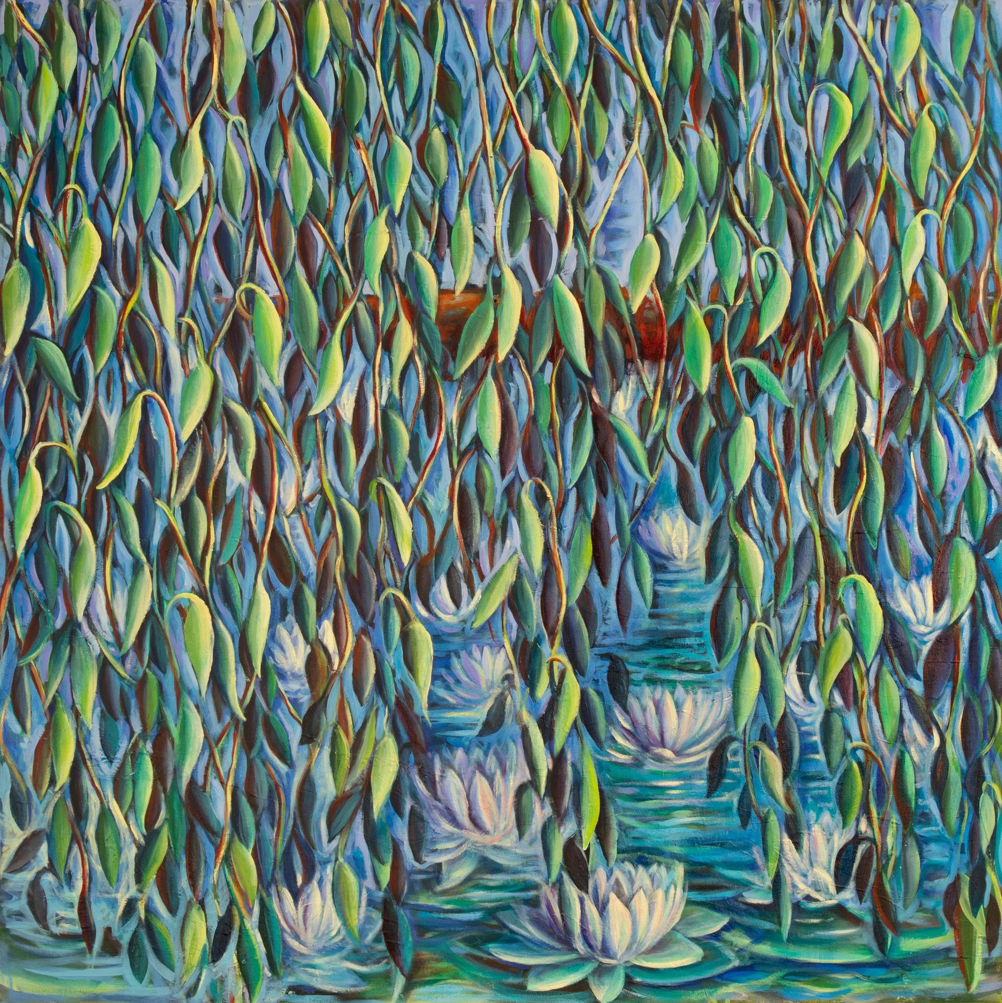 Windless day, Oil on canvas, 48x48
