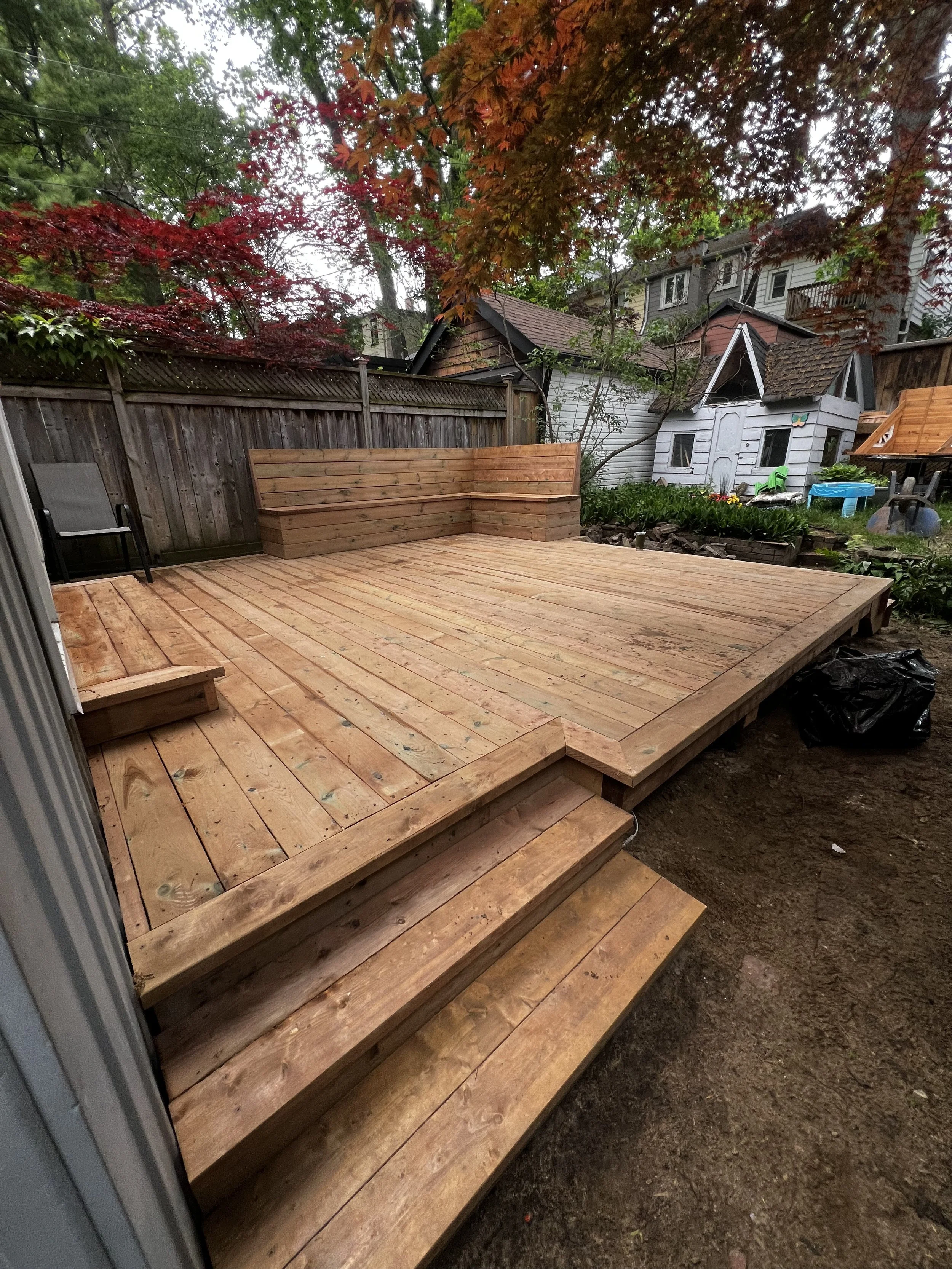 Oranssi project: wraparound deck