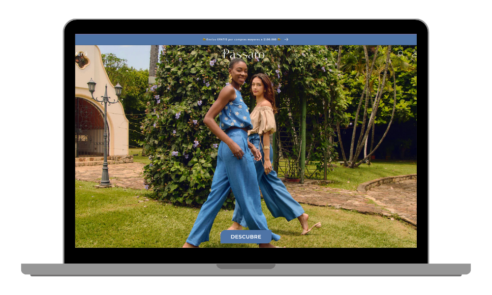 Página web Pássaro - Antes 1