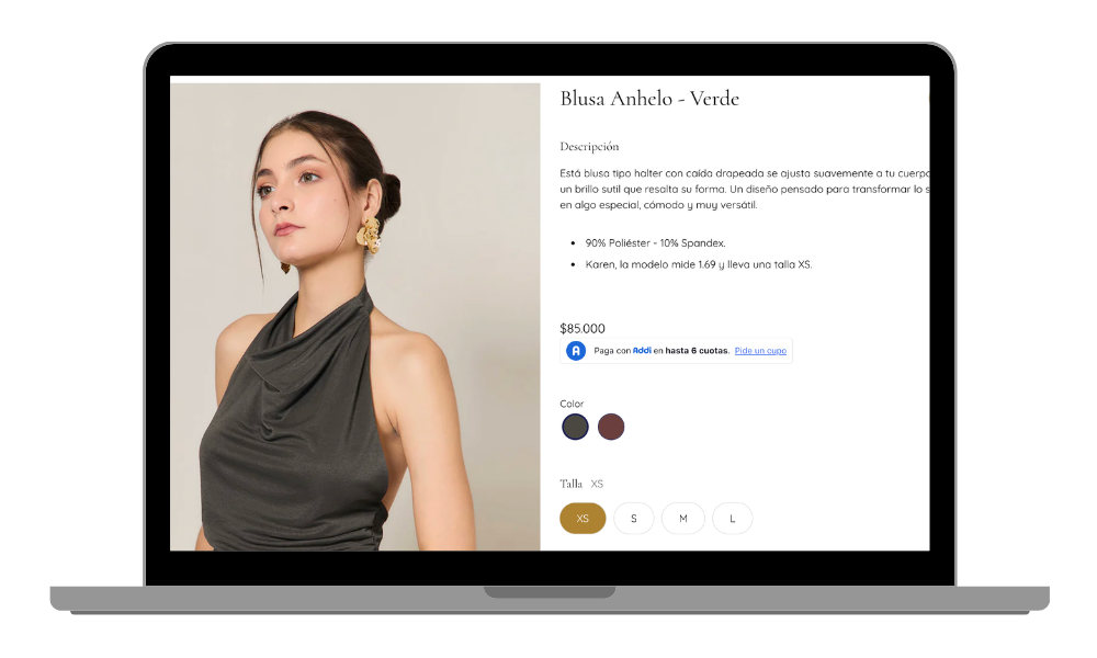 Página web Pássaro - Después 3