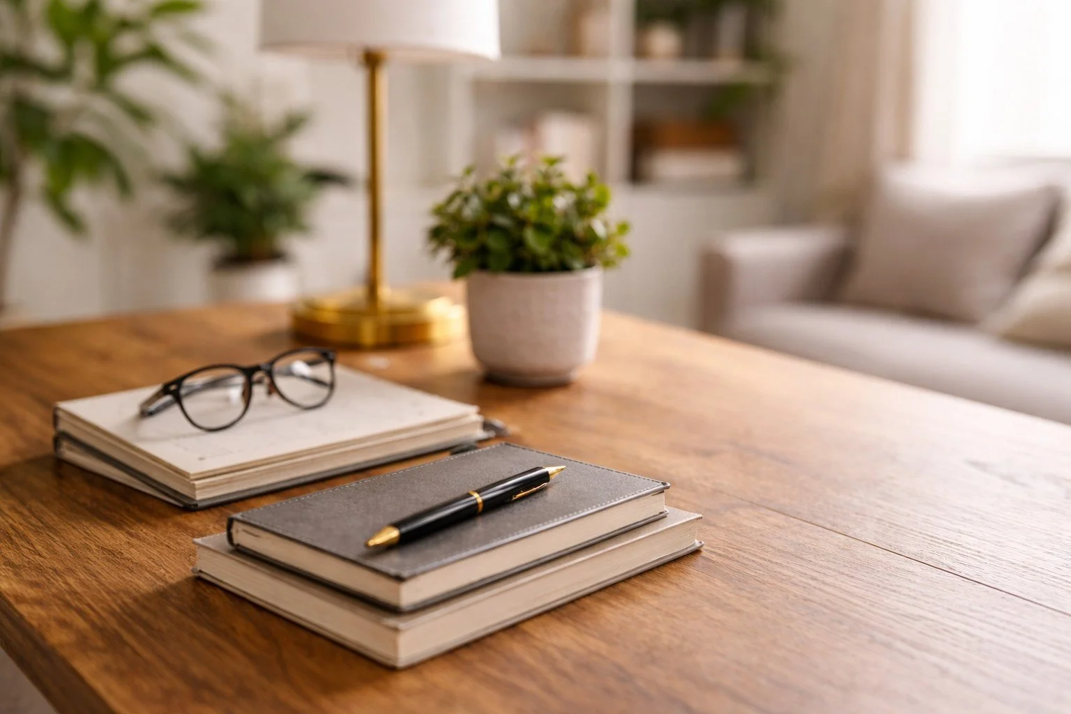 Professional workspace representing a future telehealth counseling team member at Redefine & Realign Therapy.