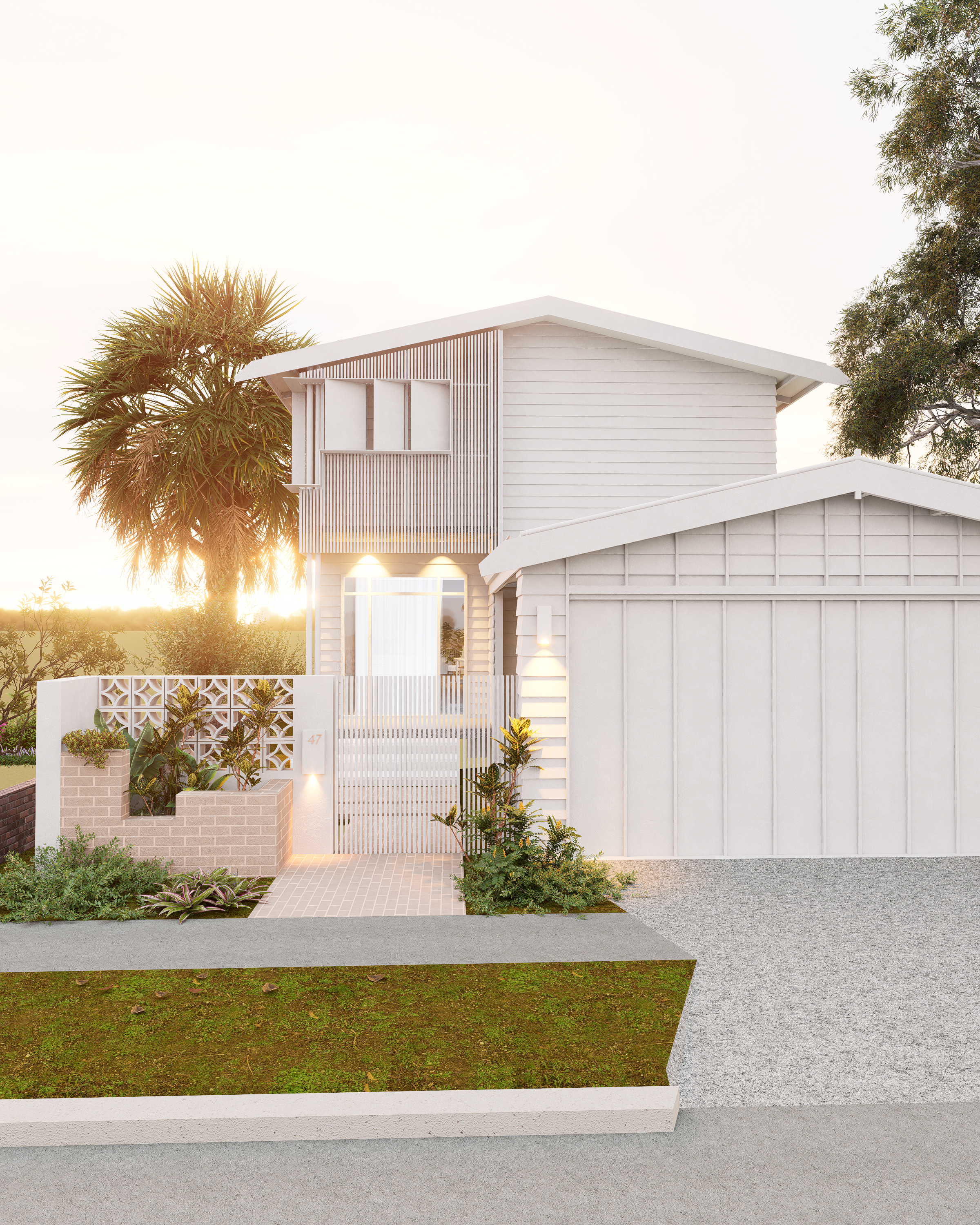 modern weatherboard queenslander 