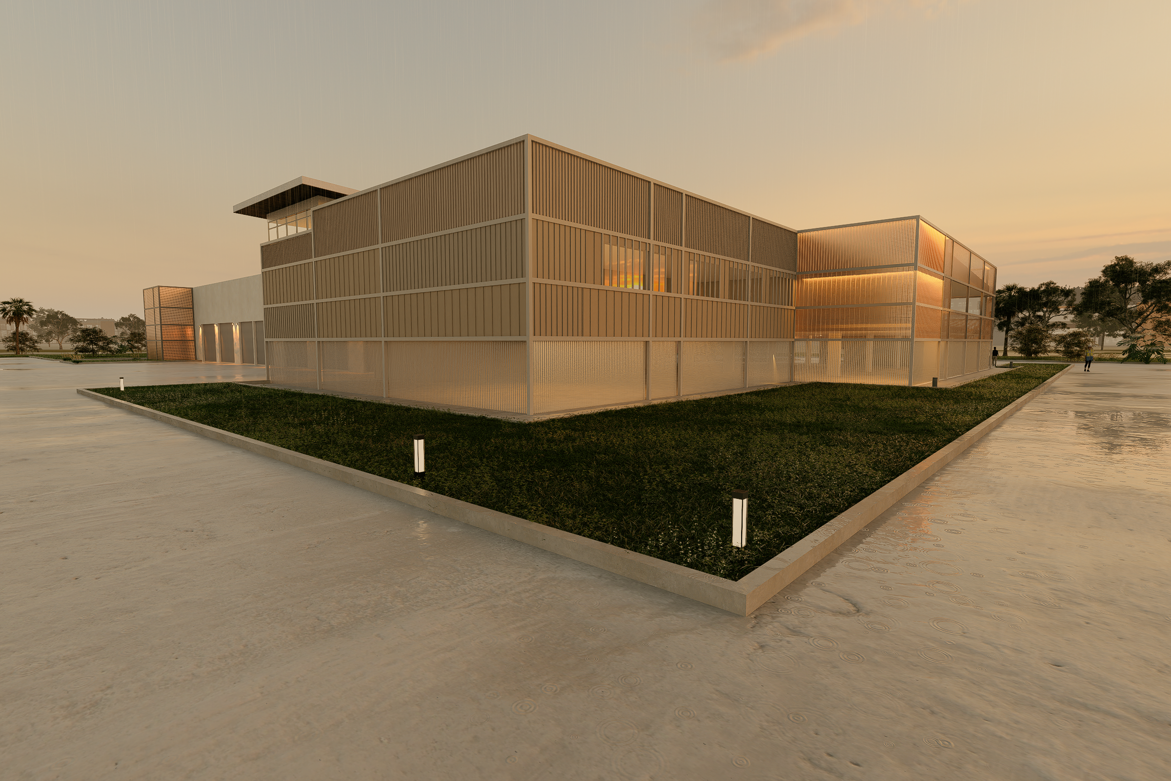 Aviation Fire Station Modular infrastructure