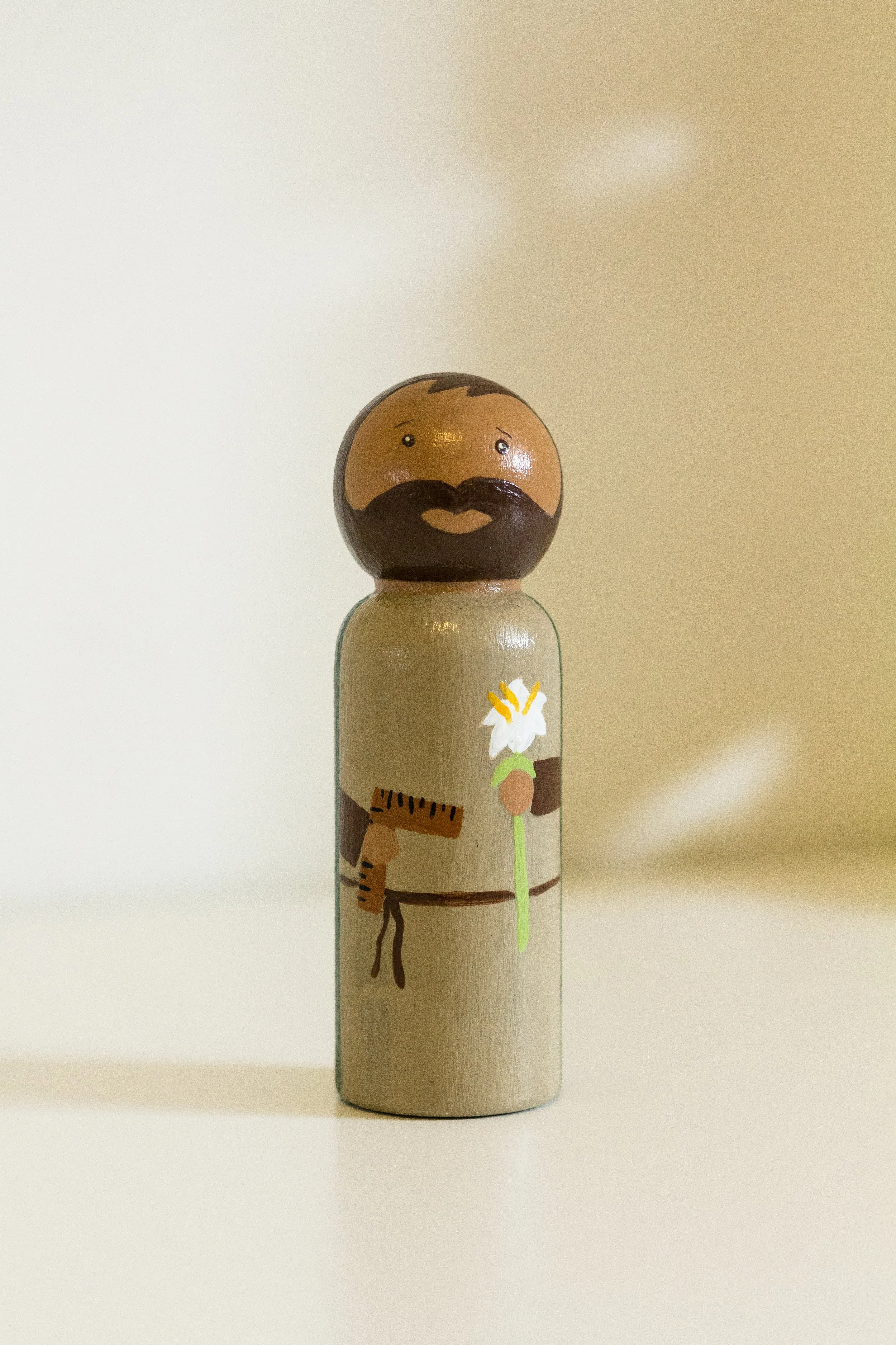Wooden Peg Doll | St. Joseph