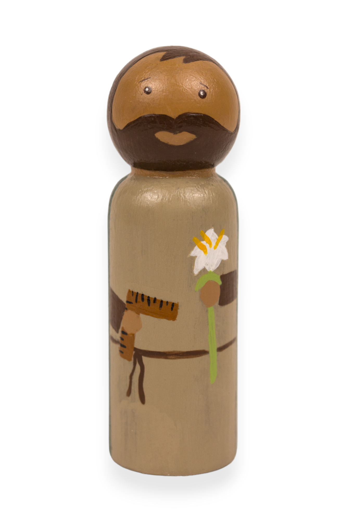 Wooden Peg Doll | St. Joseph
