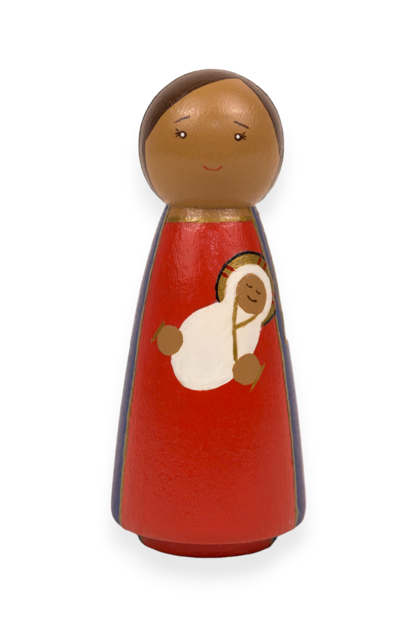 Wooden Peg Doll | Mary, Mother of God