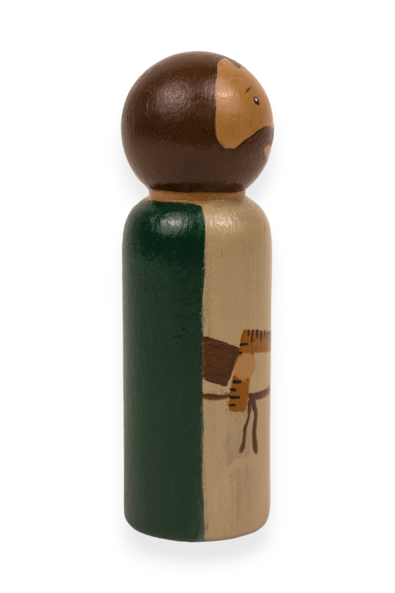 Wooden Peg Doll | St. Joseph (Right)