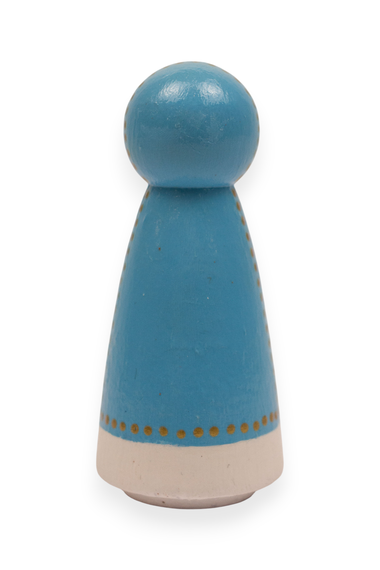 Wooden Peg Dolls | Mary, Mother of God Nativity (Back)