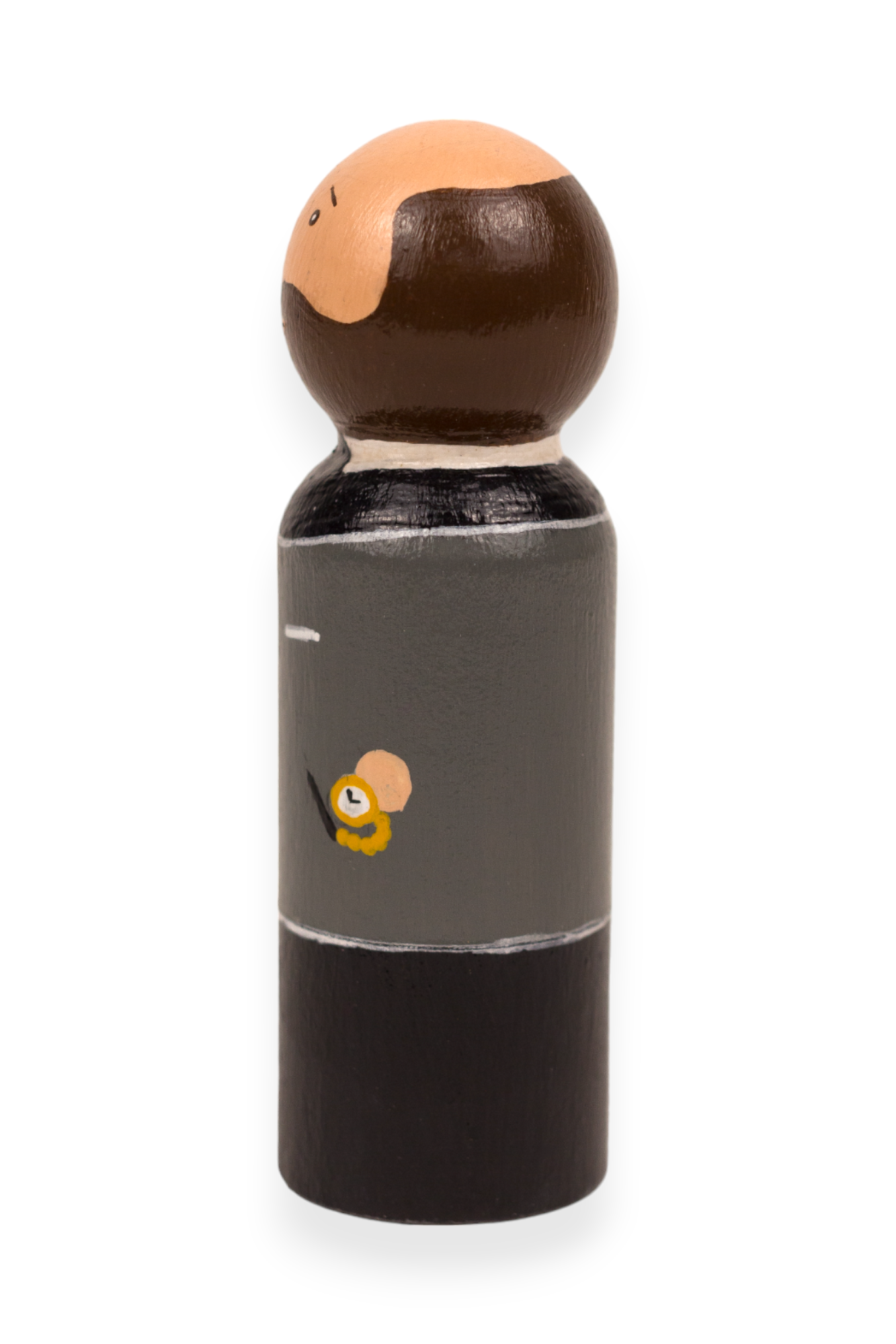 Wooden Peg Doll | St. Louis Martin (Left)
