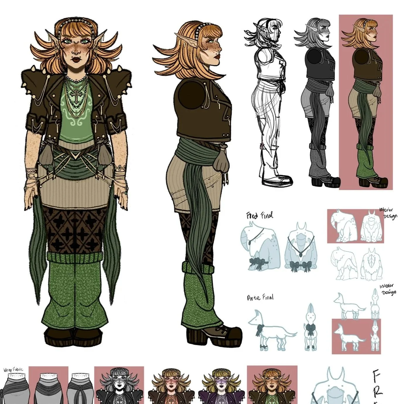 Character Process Work