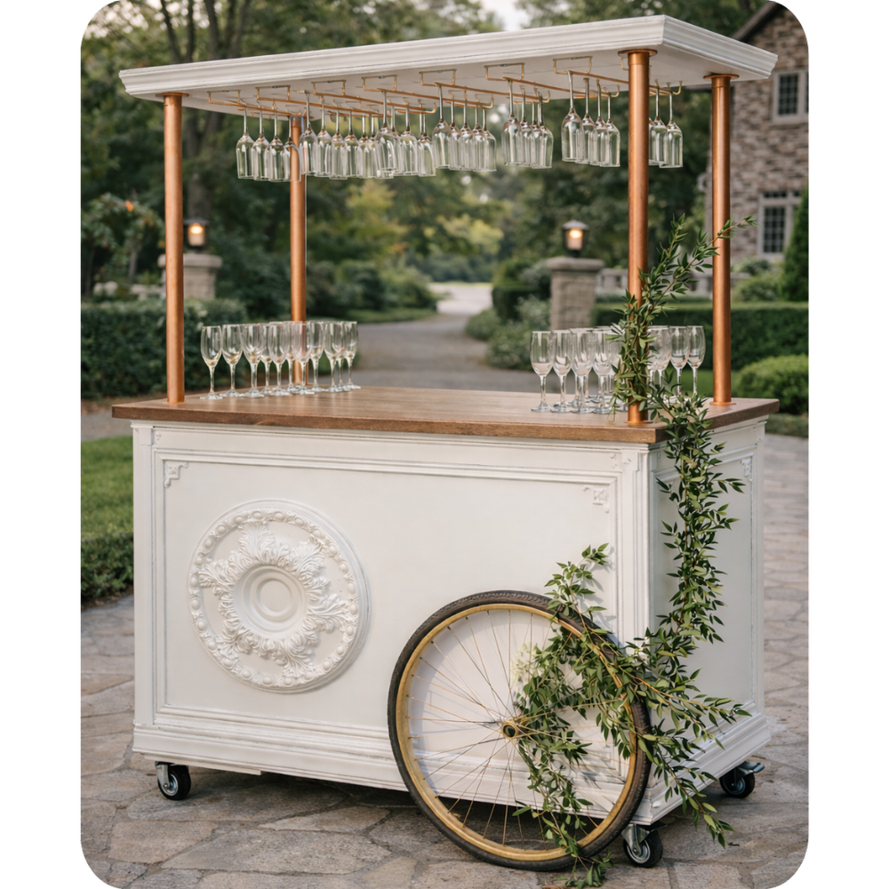 The Nest champagne cart